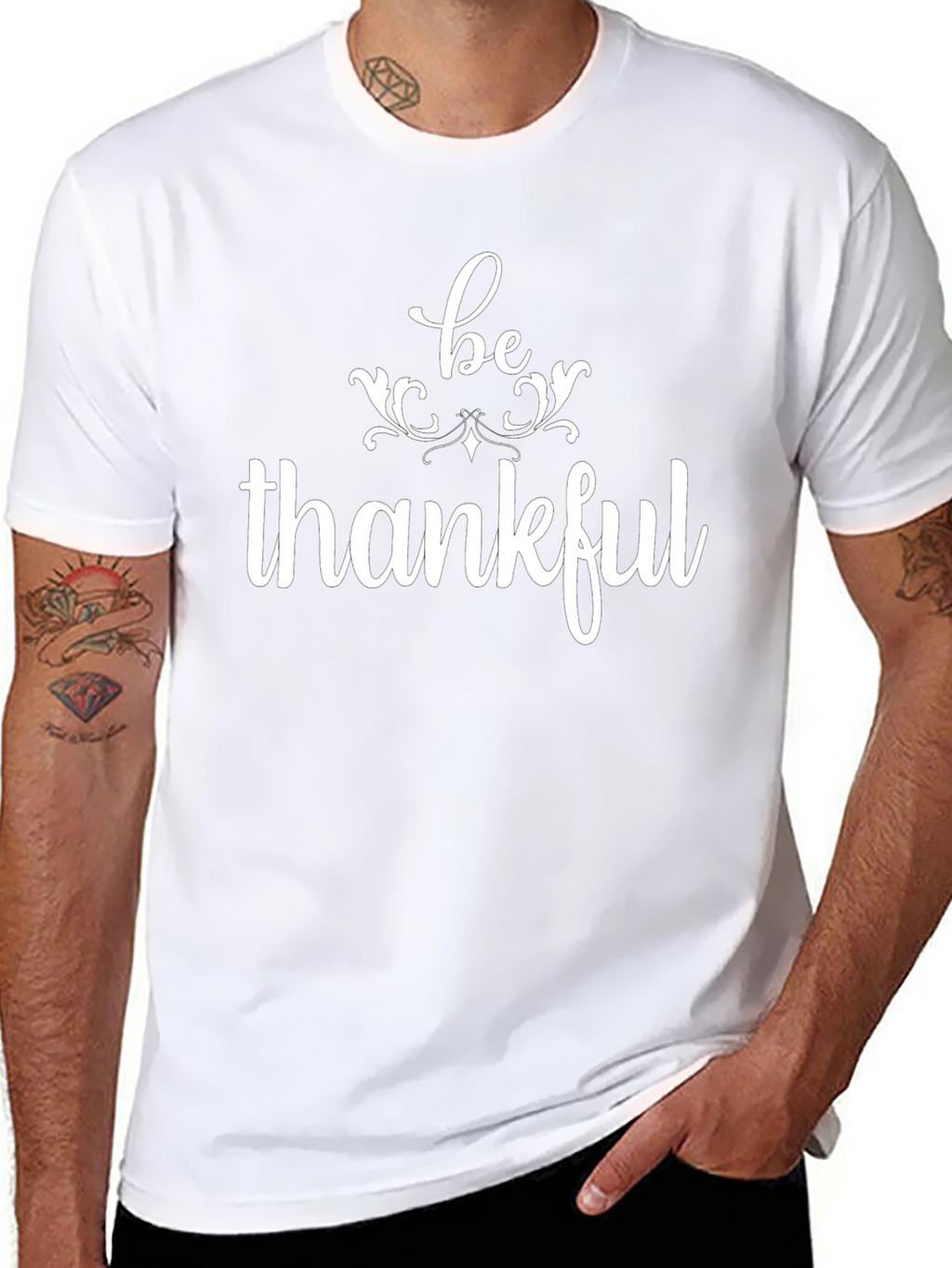 Be Thankful Graphic T-Shirt
