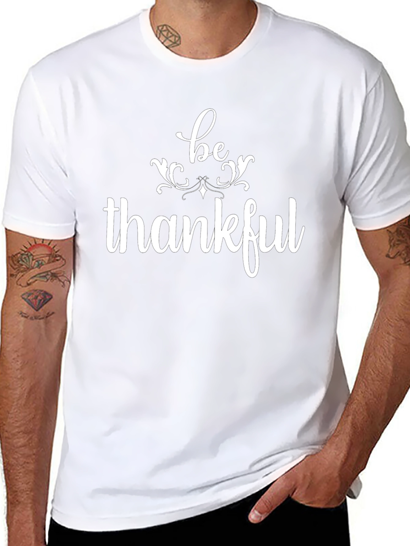 Be Thankful Graphic T-Shirt