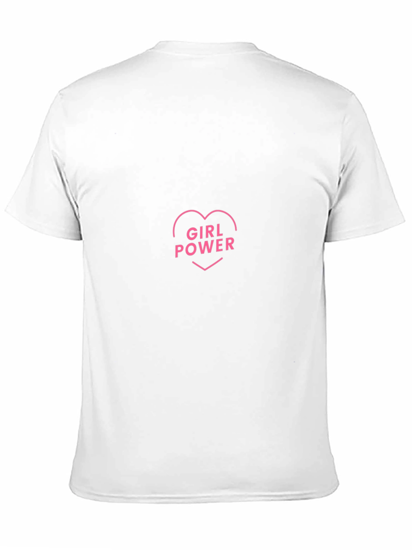 Girl Power Graphic Tee - Black Cotton T-Shirt