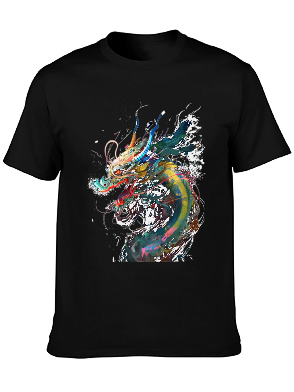 Dragon Graphic Black T-Shirt
