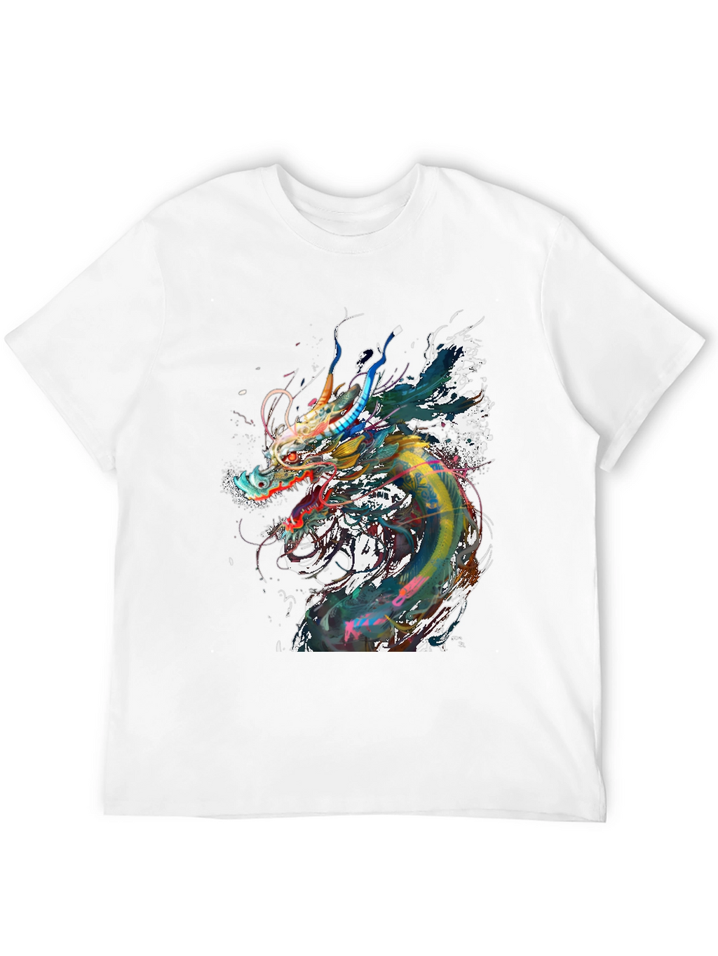 Dragon Graphic Black T-Shirt