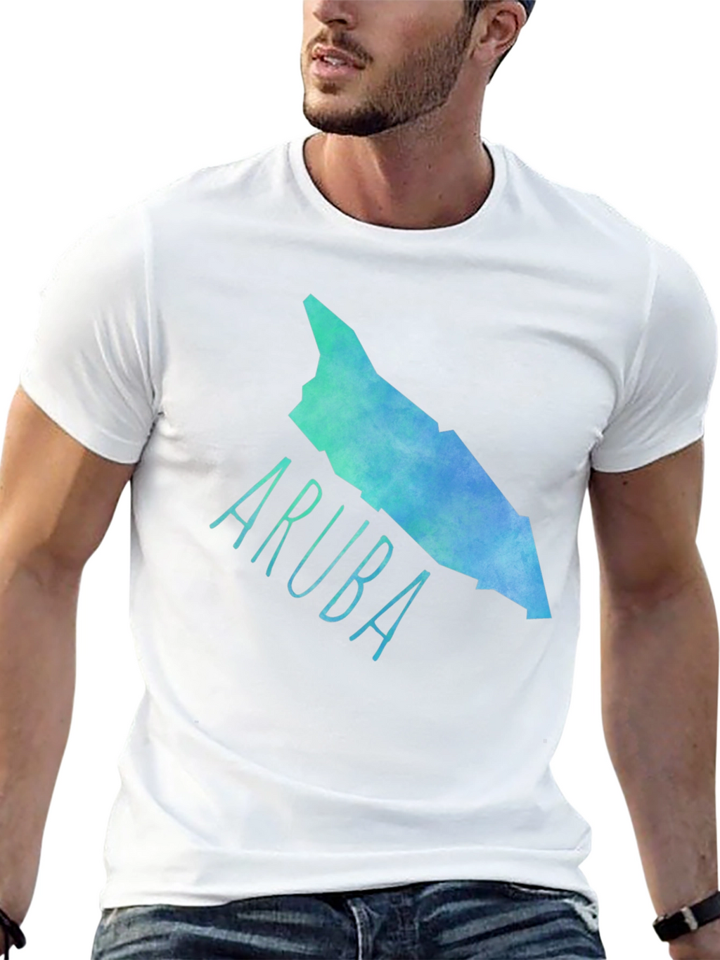 Aruba Map Graphic Tee - Island Vibes