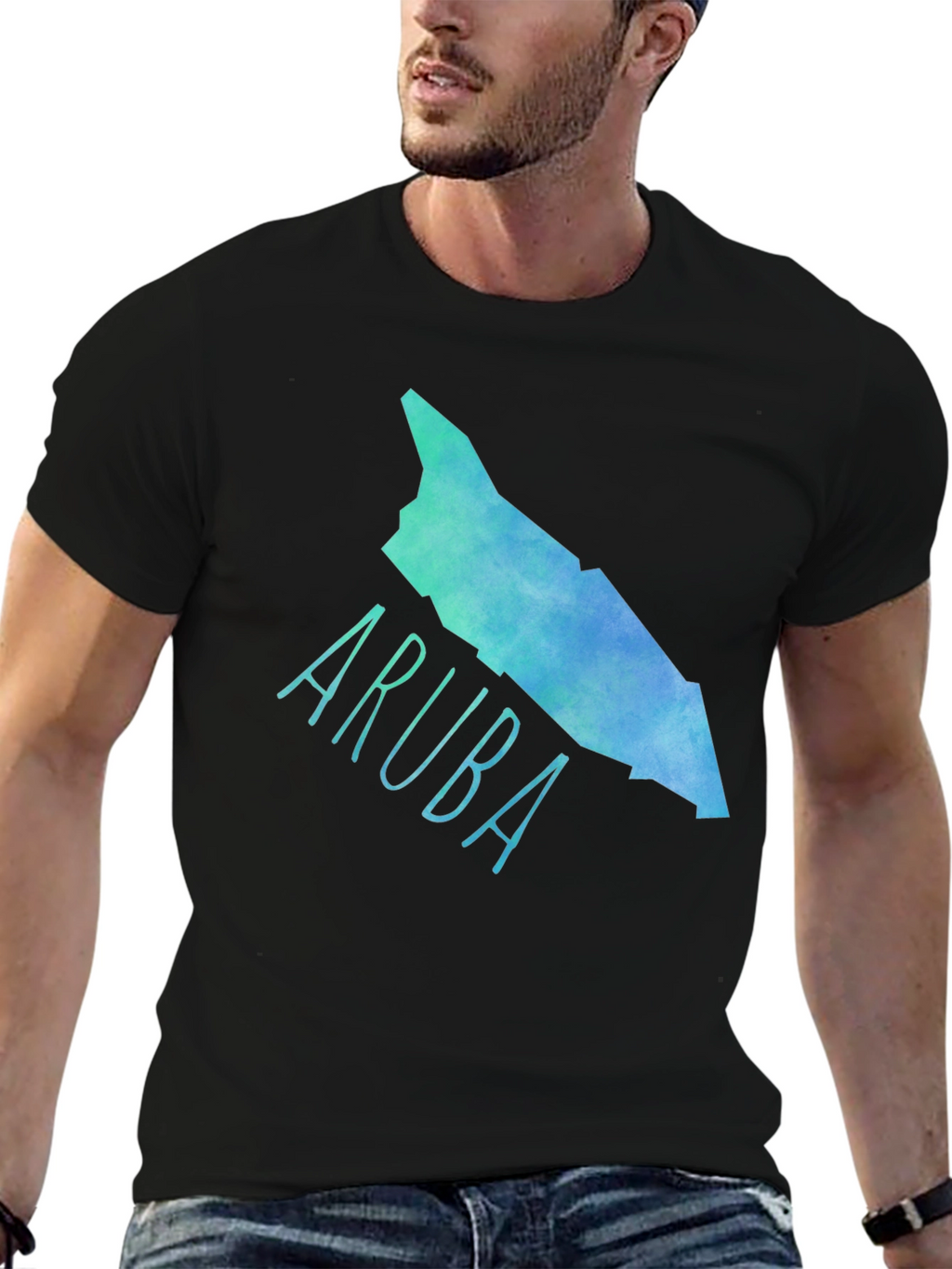 Aruba Map Graphic Tee - Island Vibes