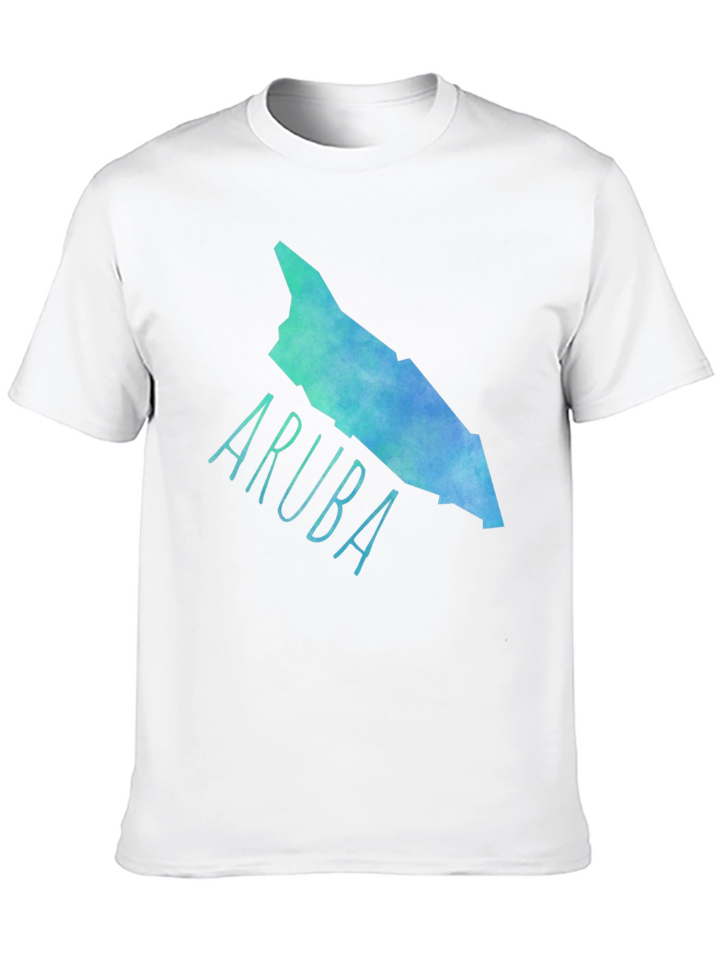 Aruba Map Graphic Tee - Island Vibes