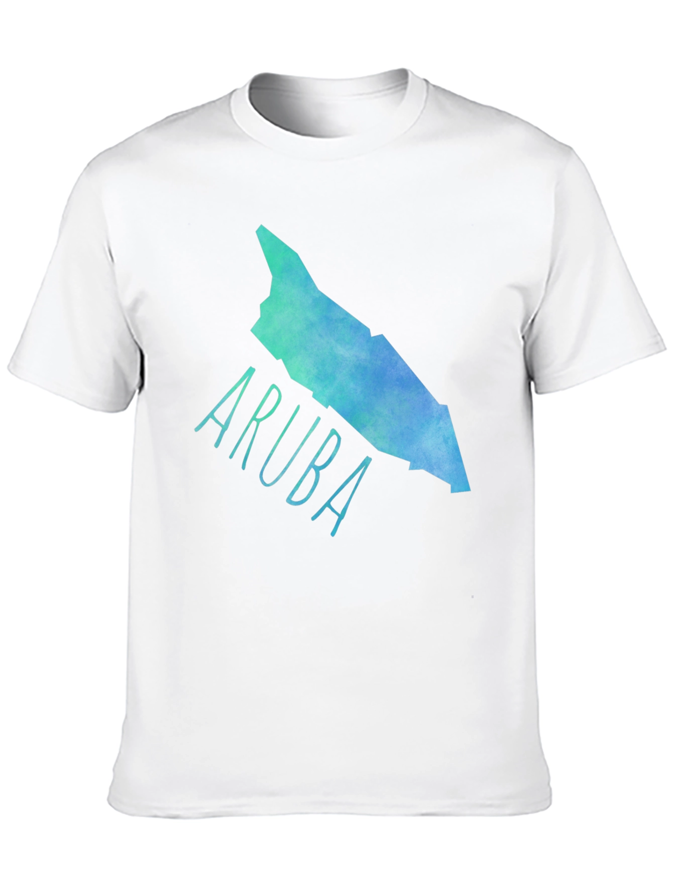 Aruba Map Graphic Tee - Island Vibes
