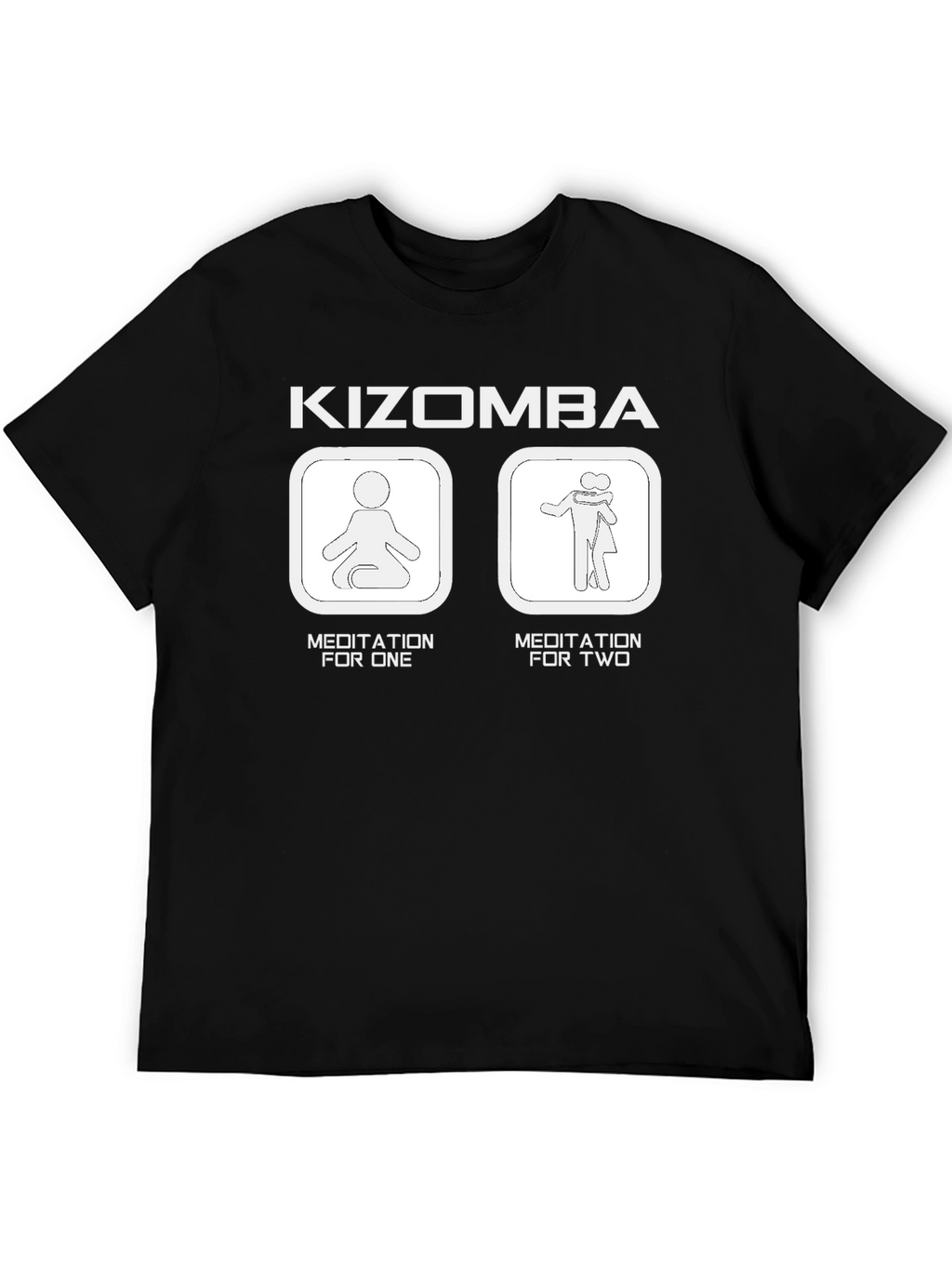 Kizomba Meditation T-Shirt - Dance Meditation Tee