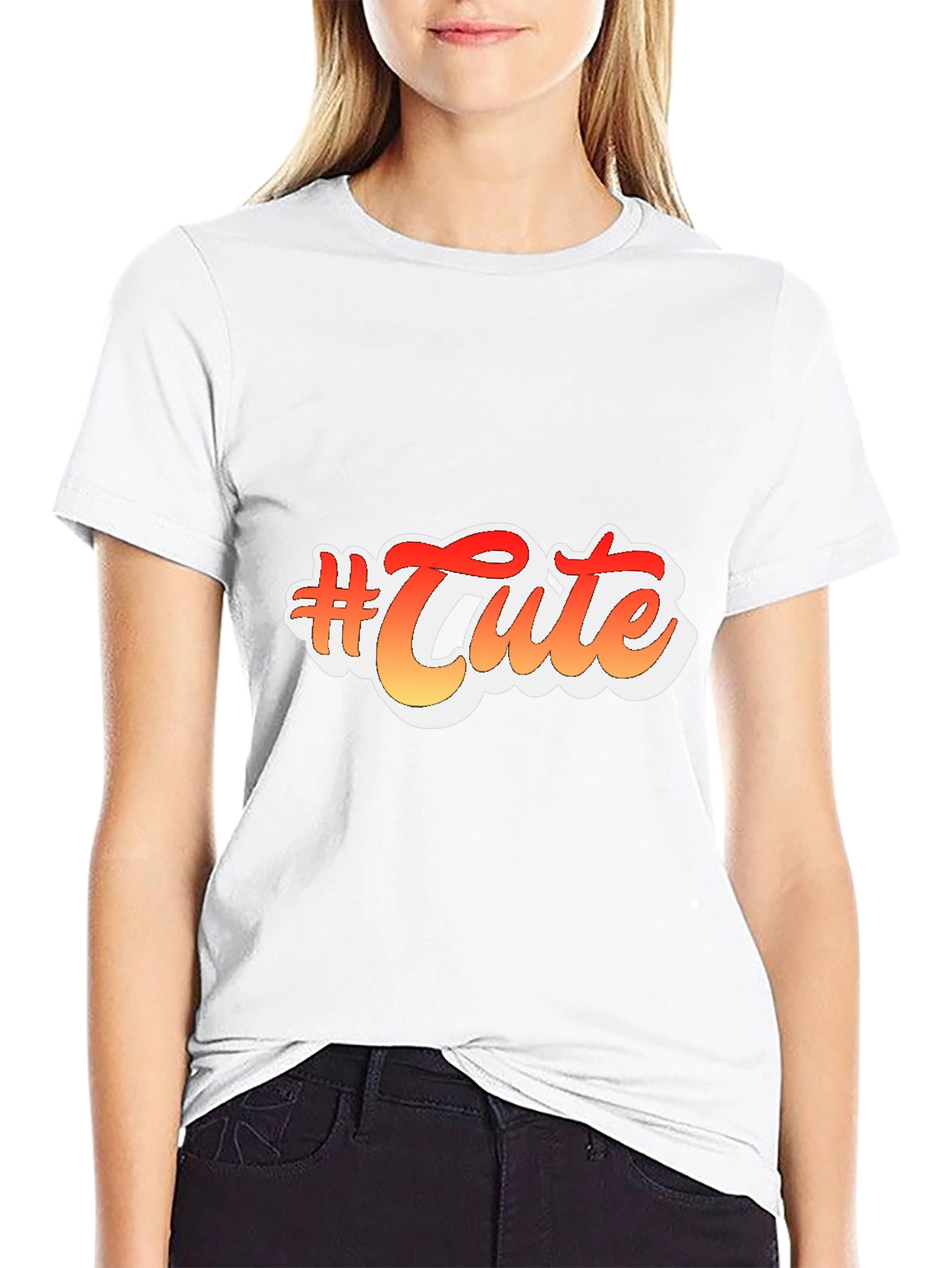 #Cute Graphic Tee - Trendy Streetwear T-Shirt