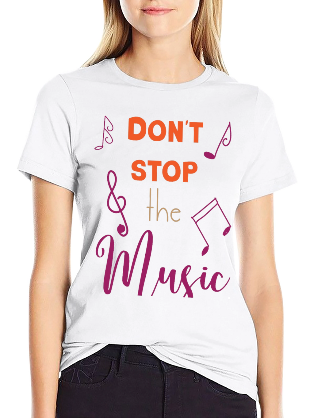 Dont Stop The Music Graphic T-Shirt
