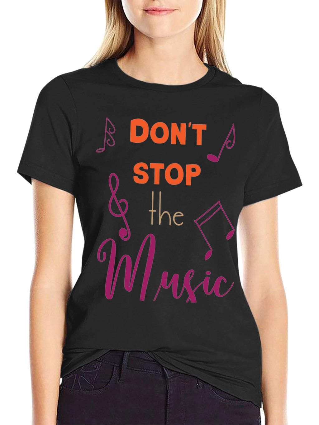 Dont Stop The Music Graphic T-Shirt