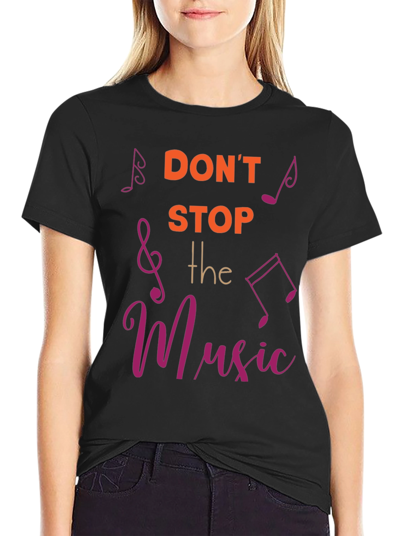 Dont Stop The Music Graphic T-Shirt