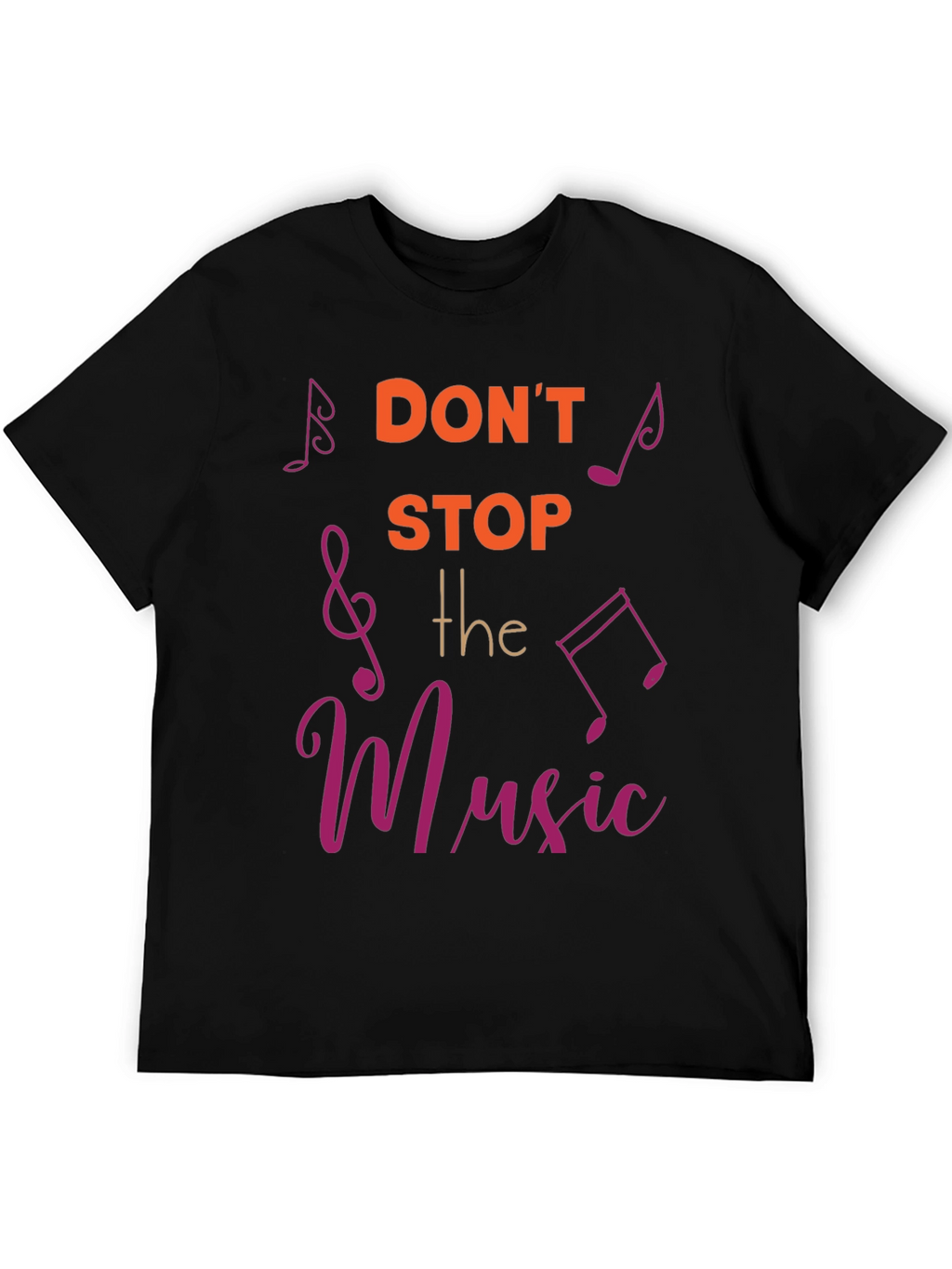Dont Stop The Music Graphic T-Shirt