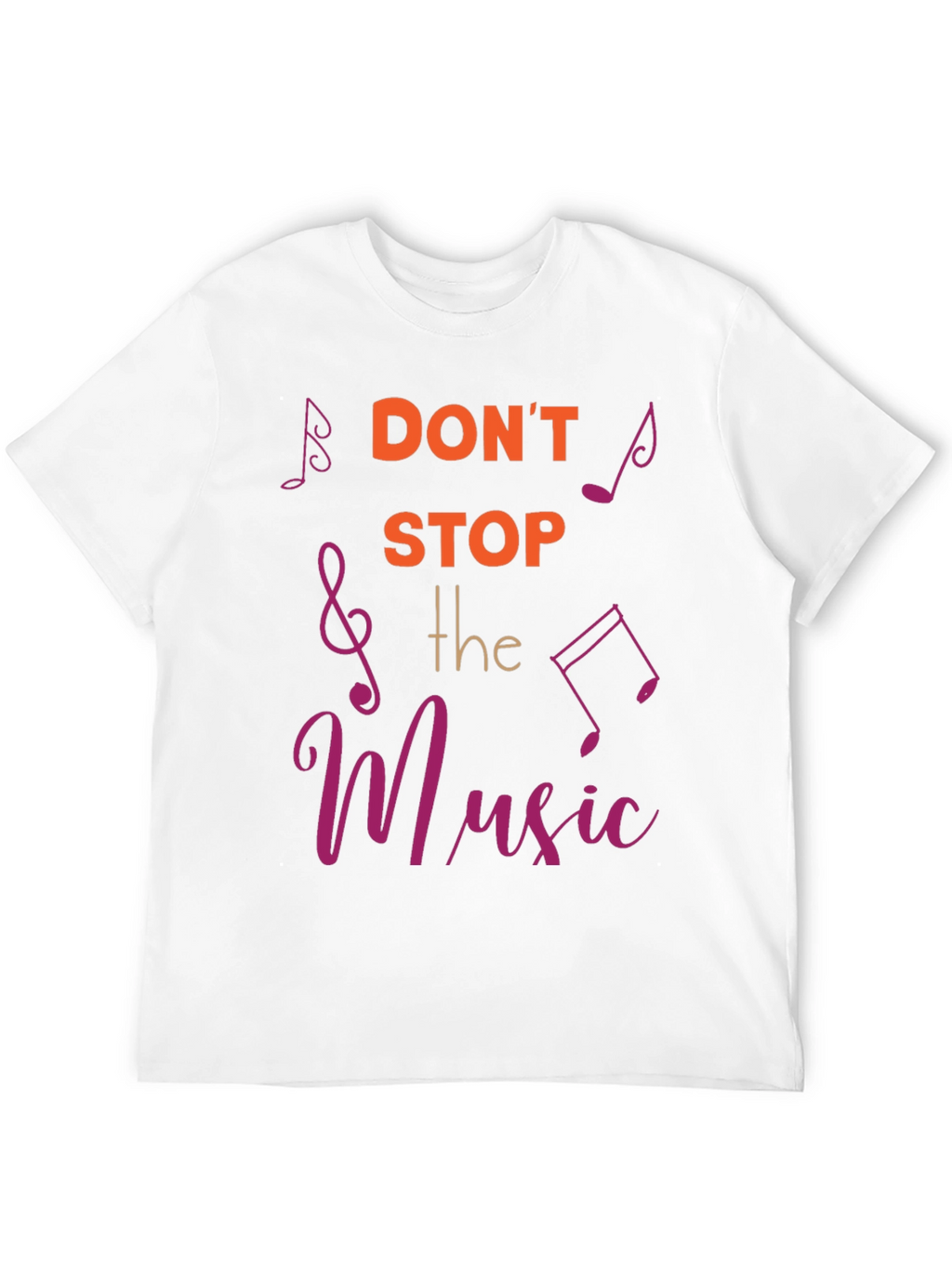 Dont Stop The Music Graphic T-Shirt