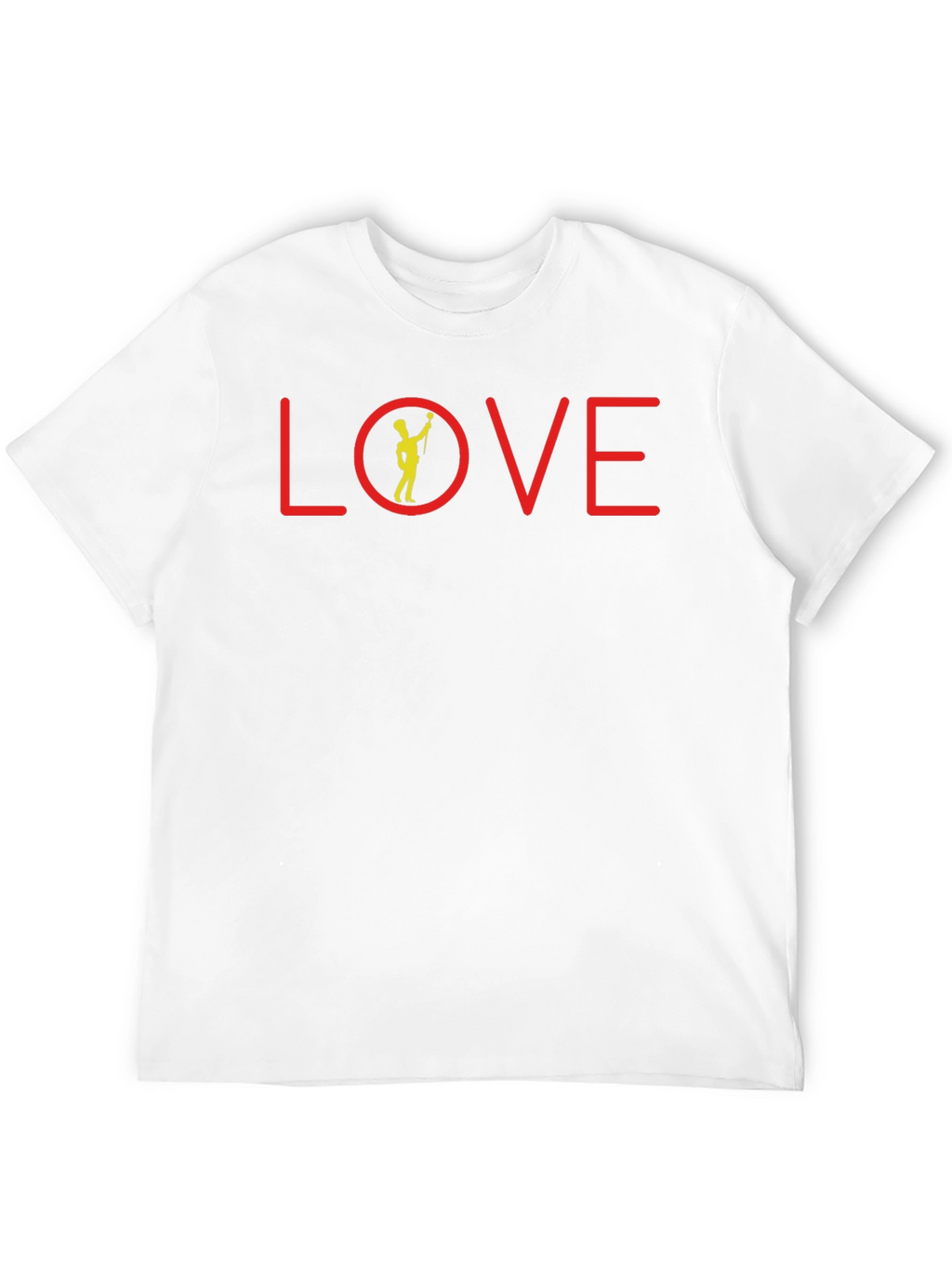 LOVE Graphic Tee - Musician Silhouette