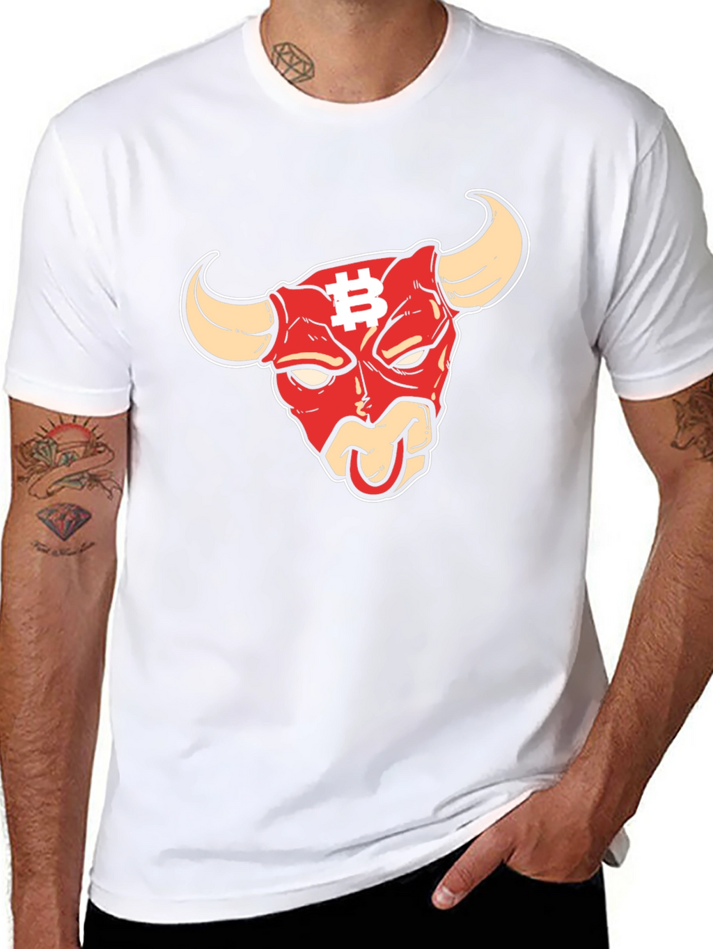Bitcoin Bull T-Shirt: Crypto Investor Tee