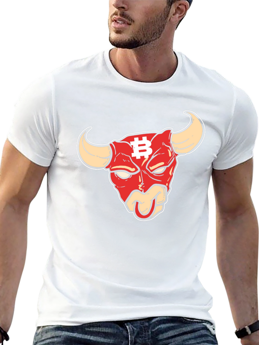 Bitcoin Bull T-Shirt: Crypto Investor Tee