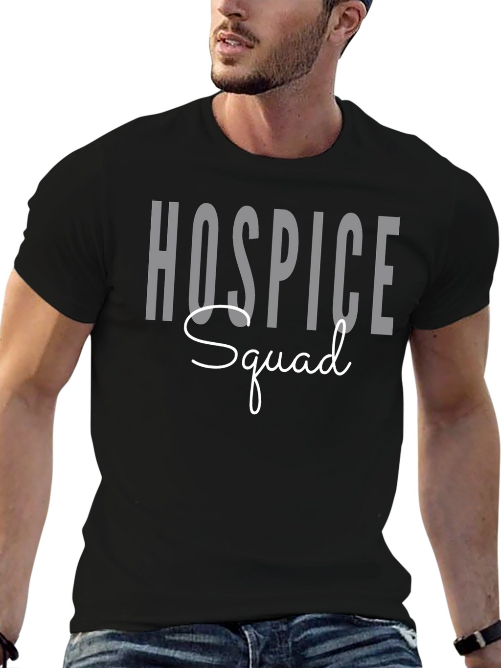 Hospice Squad Graphic T-Shirt - Comfort & Style