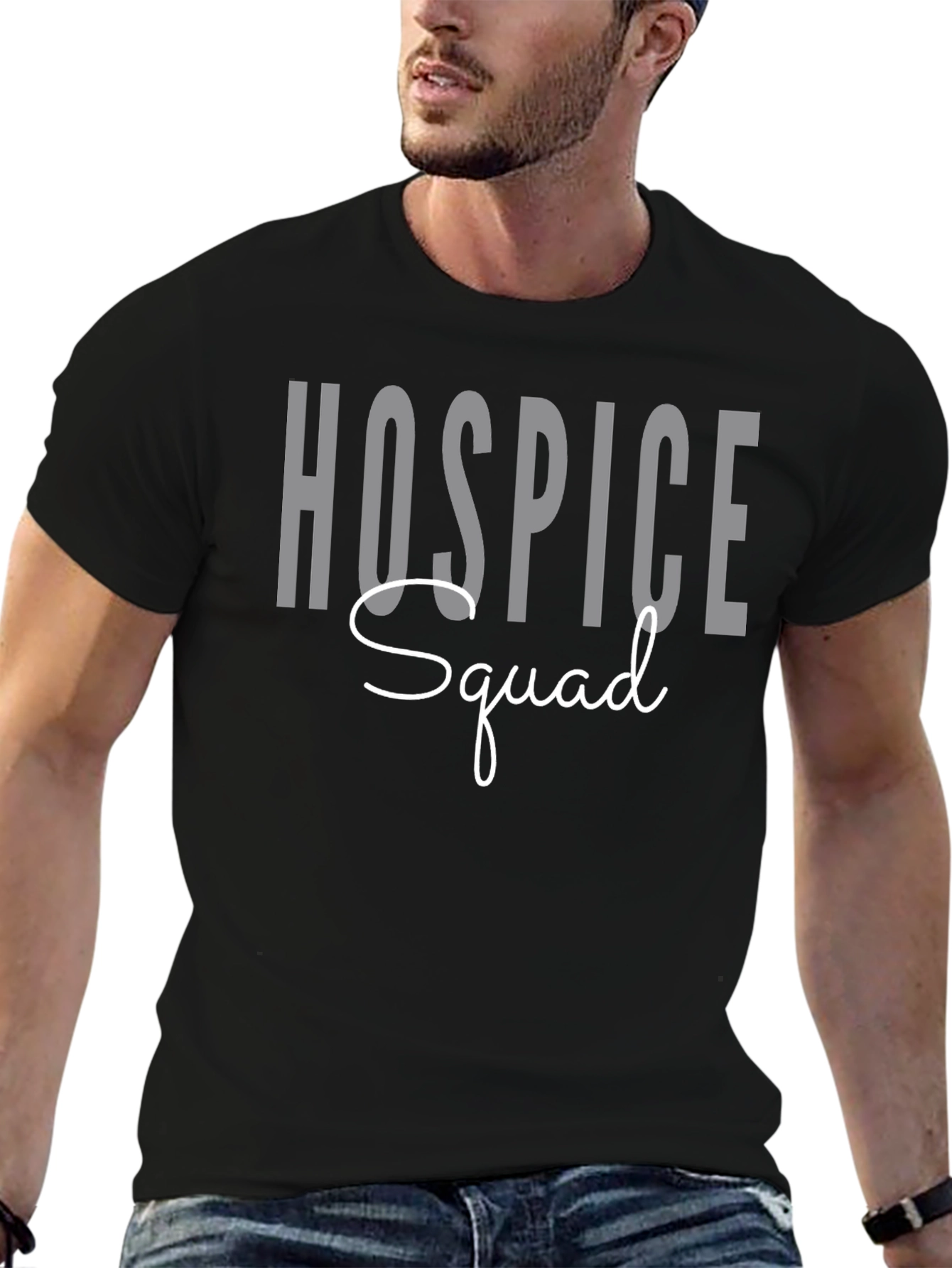 Hospice Squad Graphic T-Shirt - Comfort & Style
