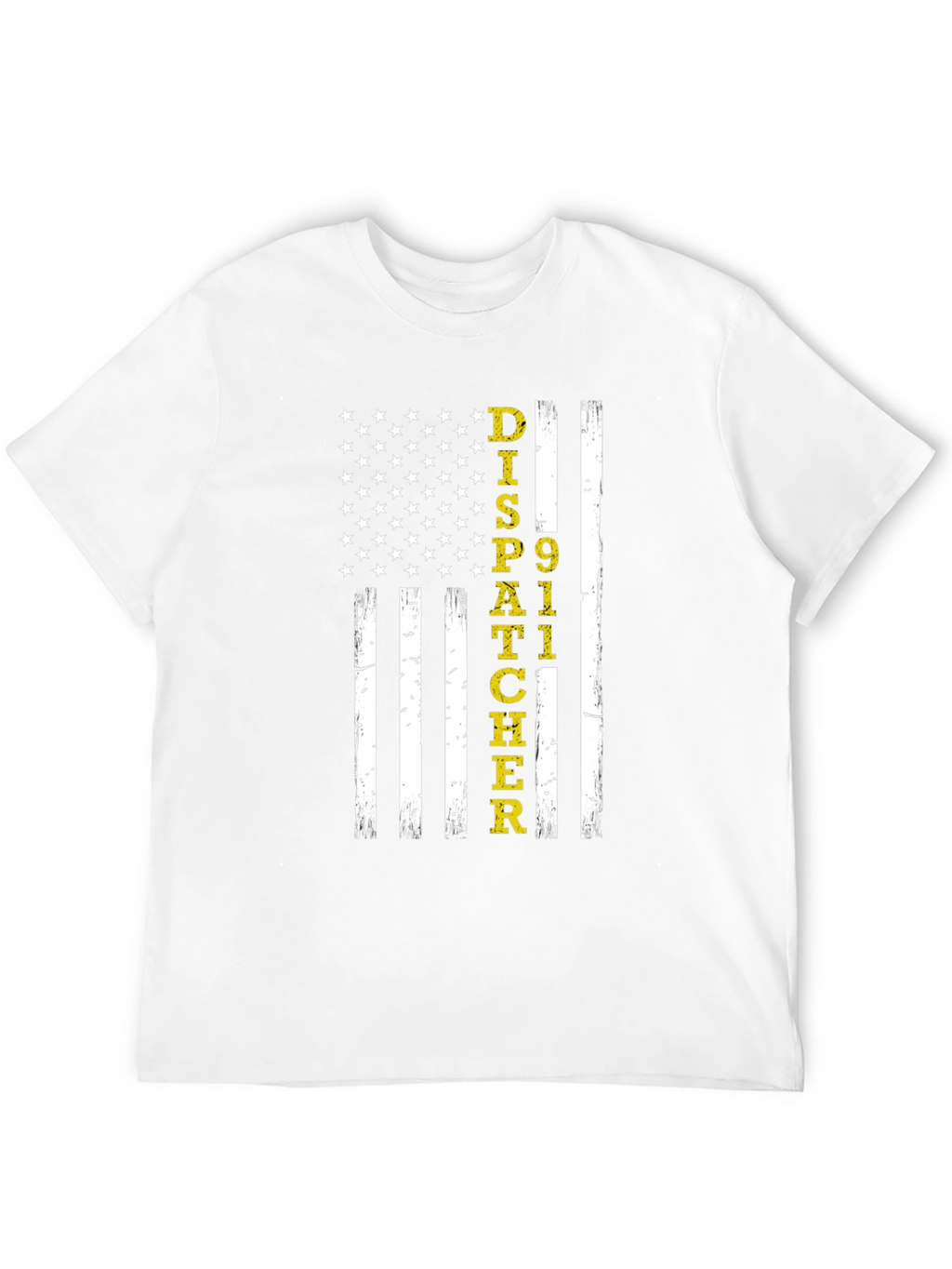 Dispatcher 911 American Flag Graphic Tee