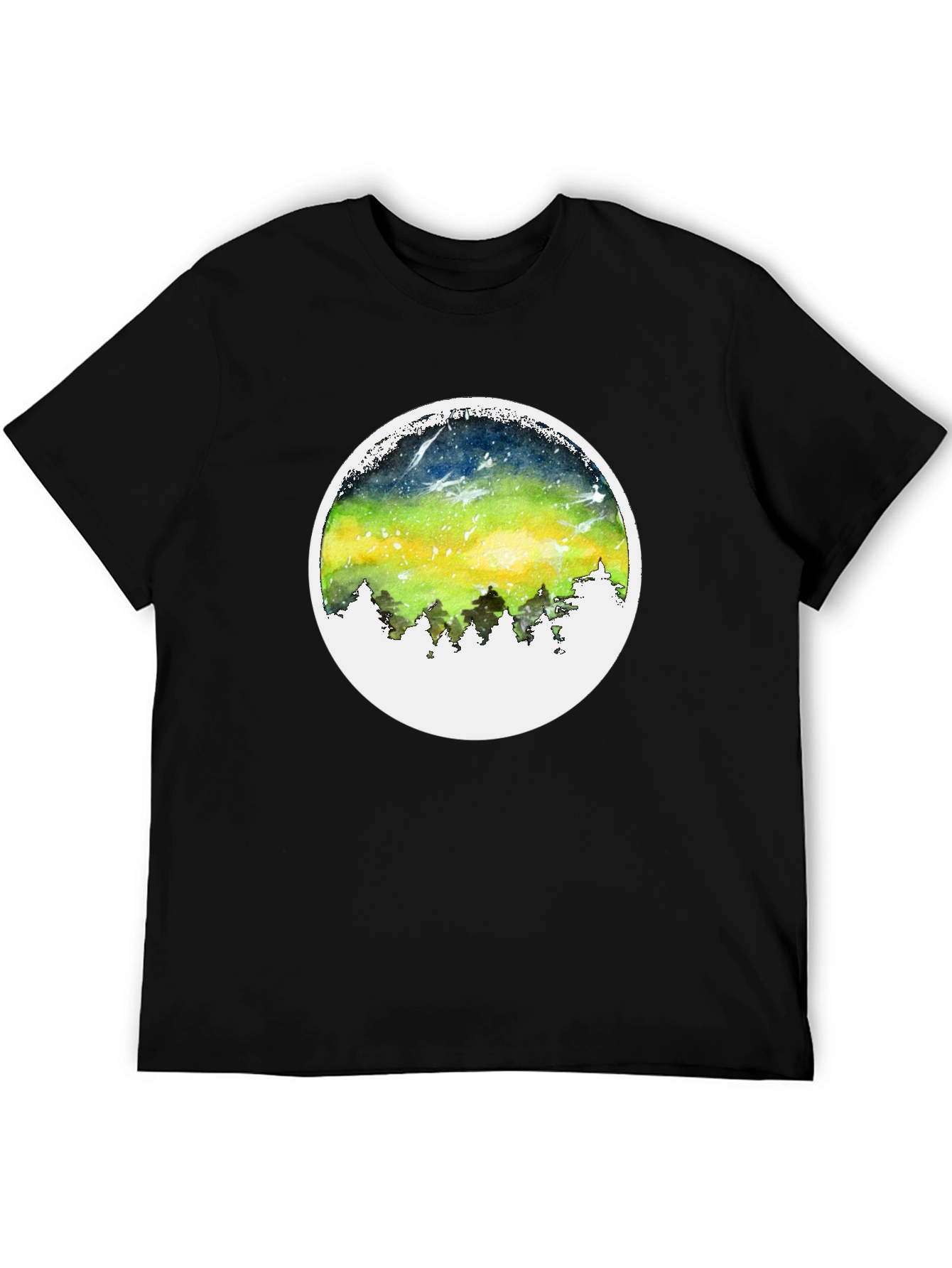 Aurora Borealis T-Shirt - Nature Inspired Design