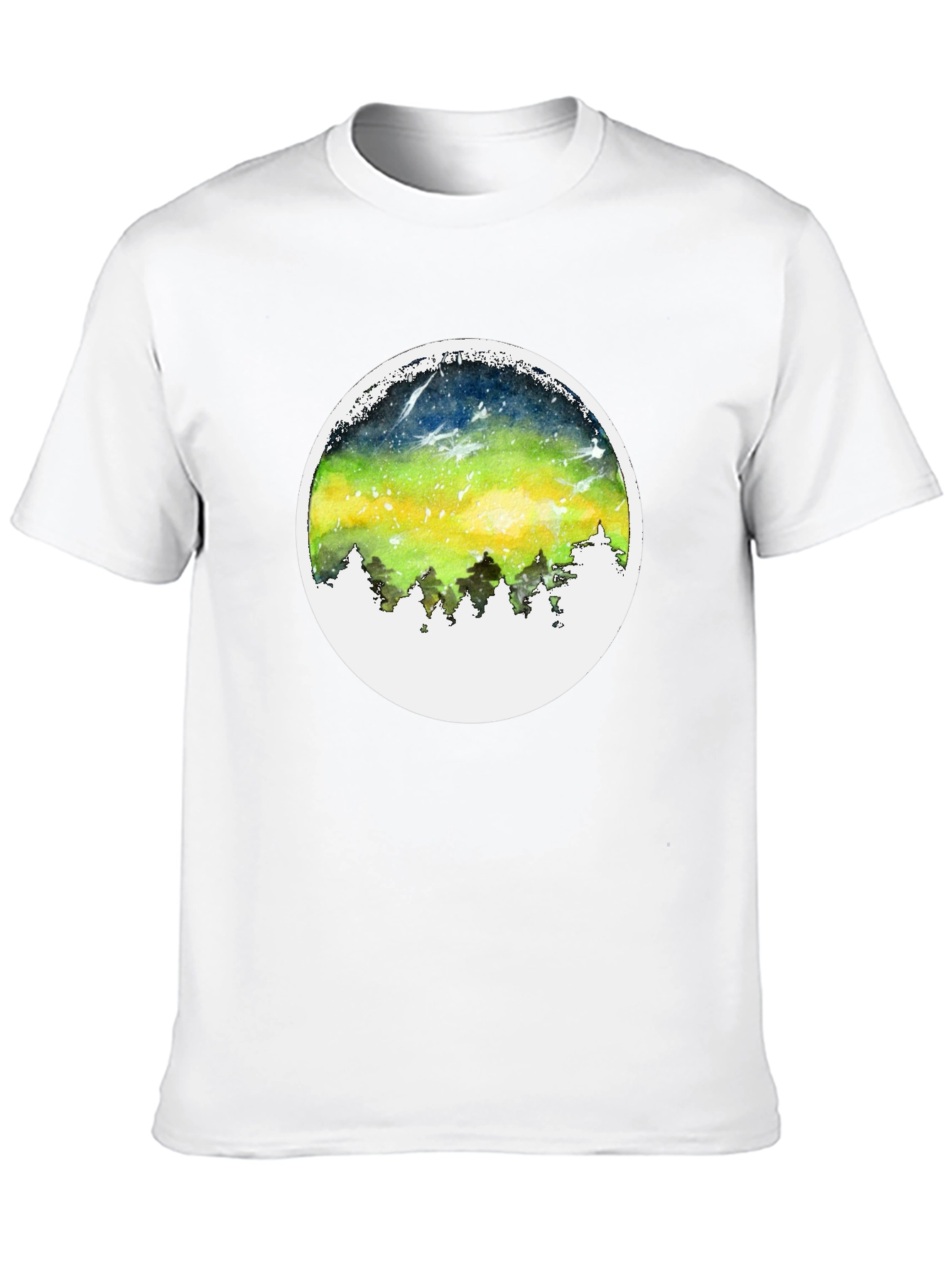 Aurora Borealis T-Shirt - Nature Inspired Design