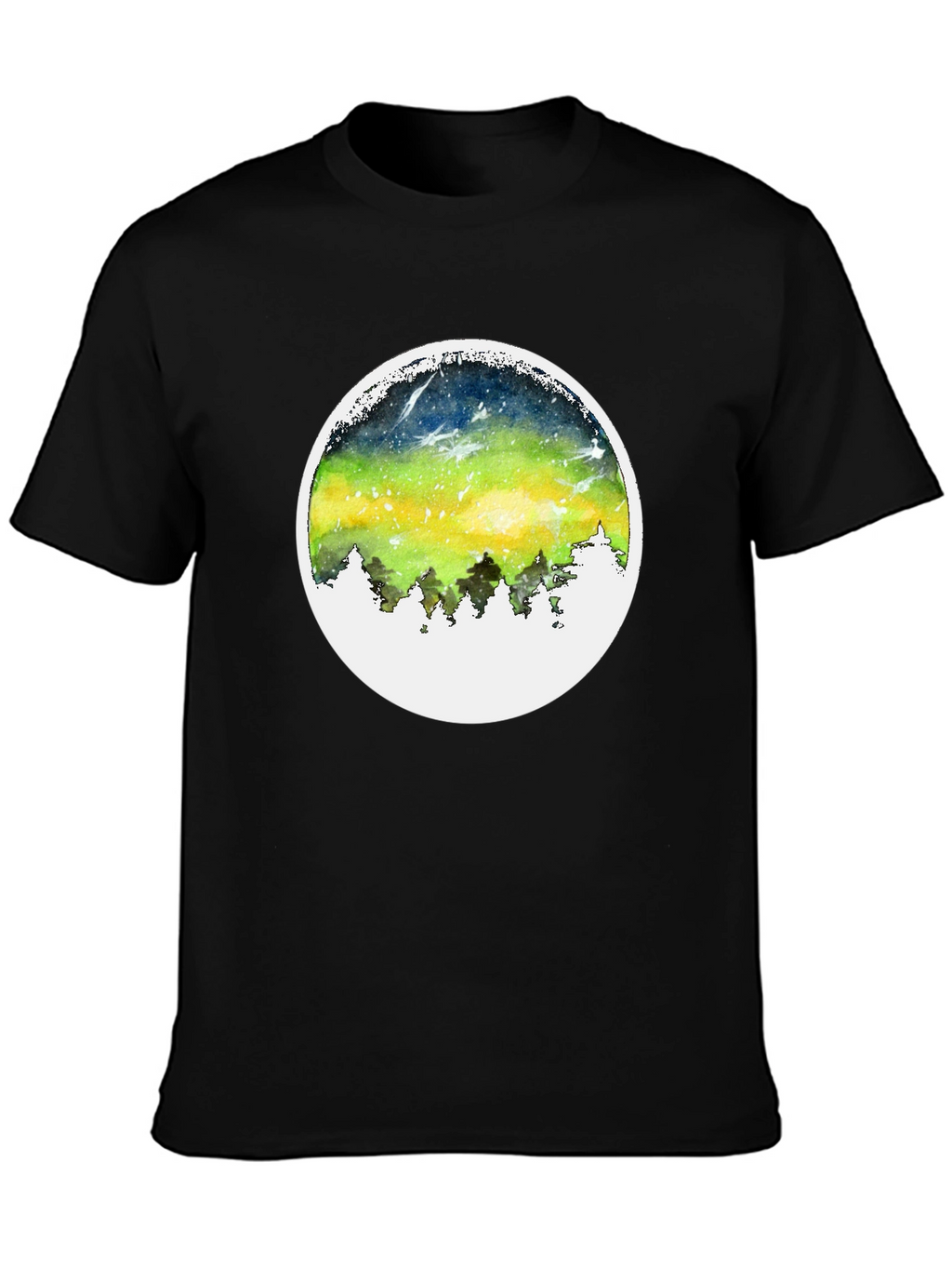 Aurora Borealis T-Shirt - Nature Inspired Design