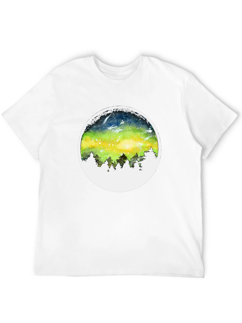 Aurora Borealis T-Shirt - Nature Inspired Design