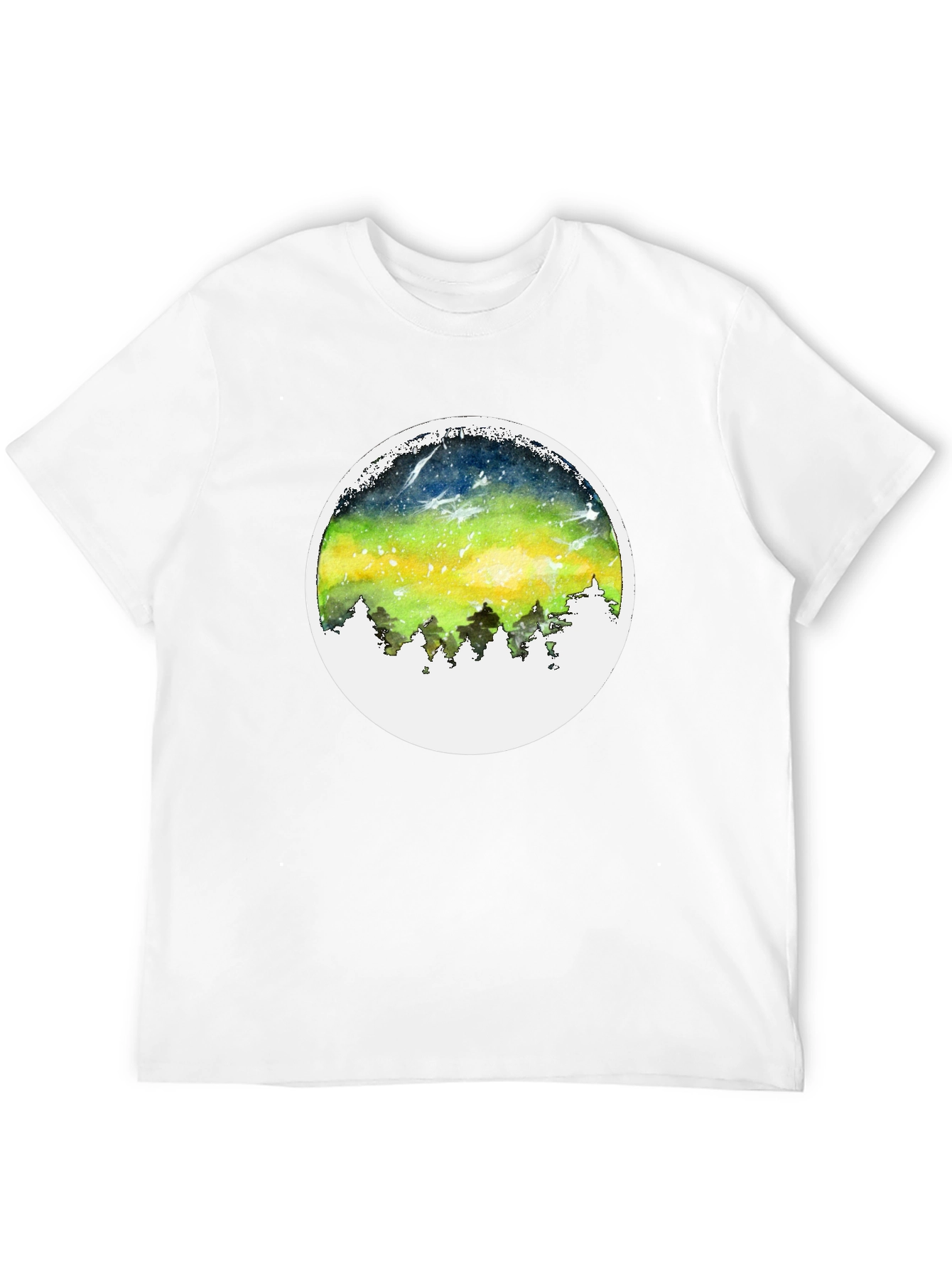 Aurora Borealis T-Shirt - Nature Inspired Design