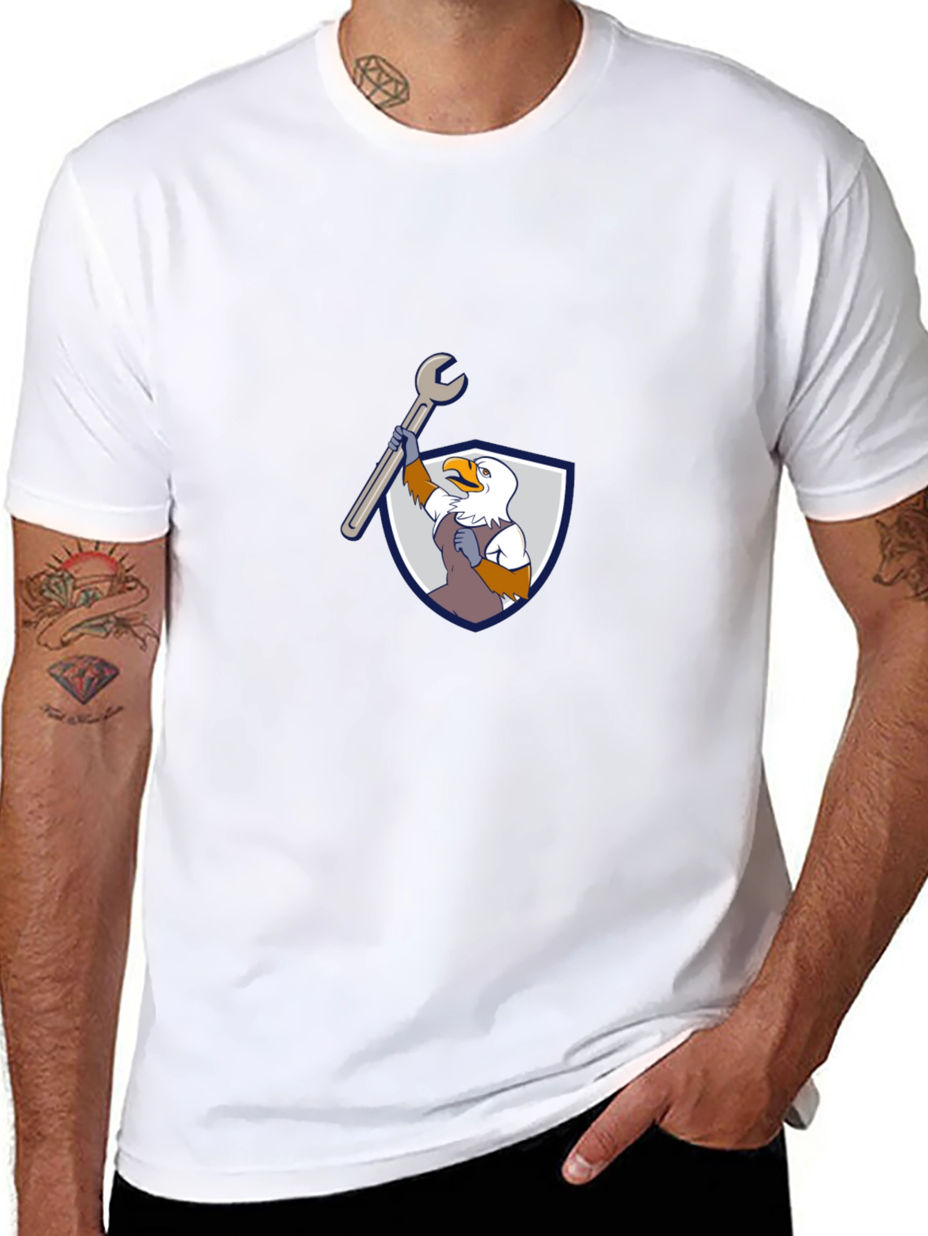 Black Eagle Mechanic T-Shirt