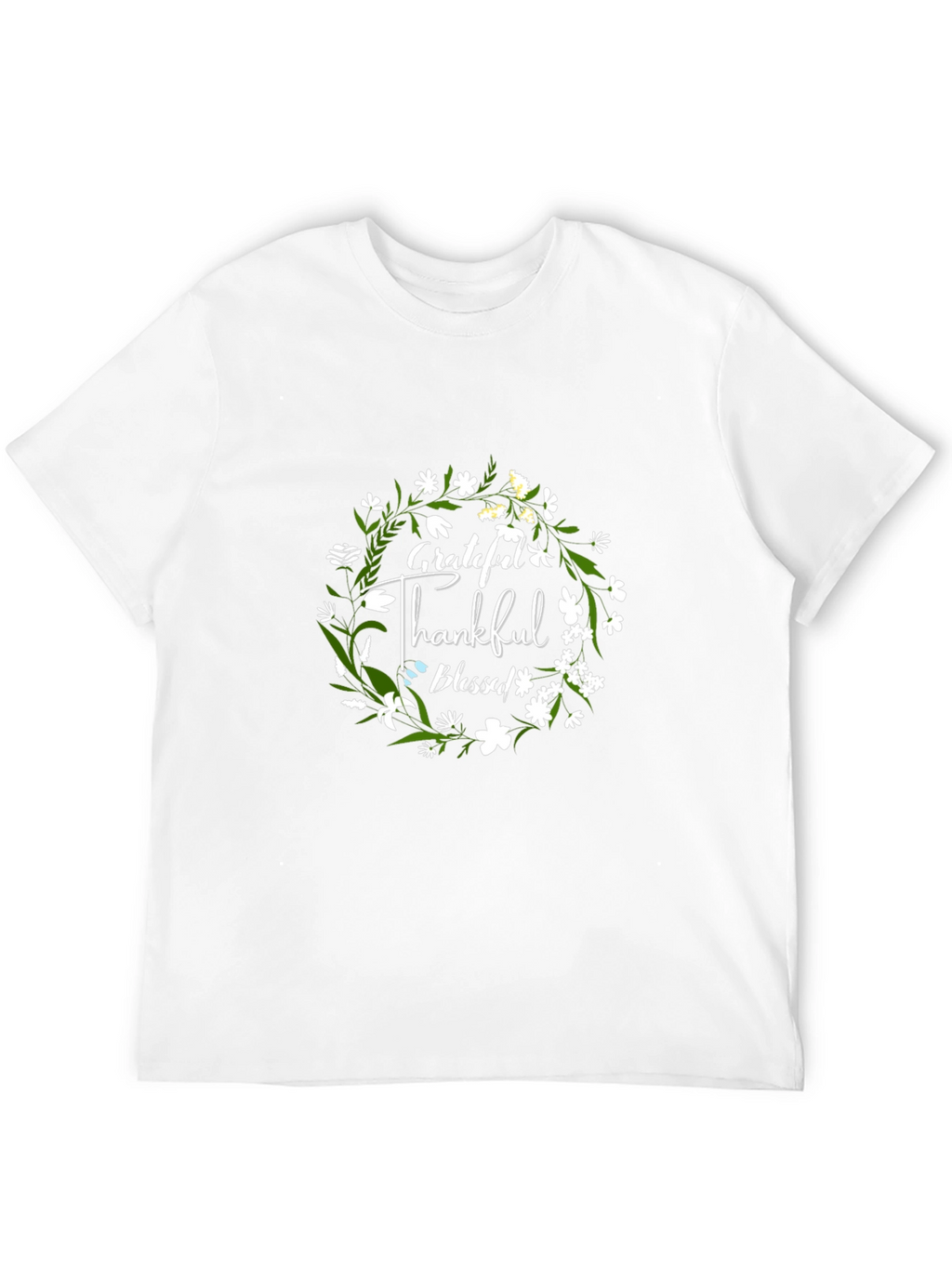 Grateful Thankful Blessed Graphic Tee