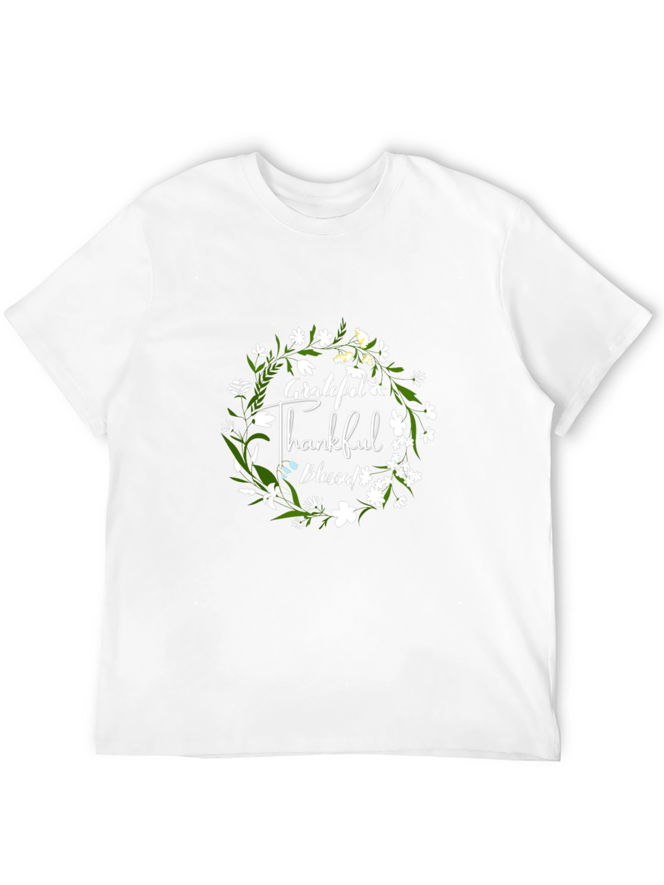 Grateful Thankful Blessed Graphic Tee