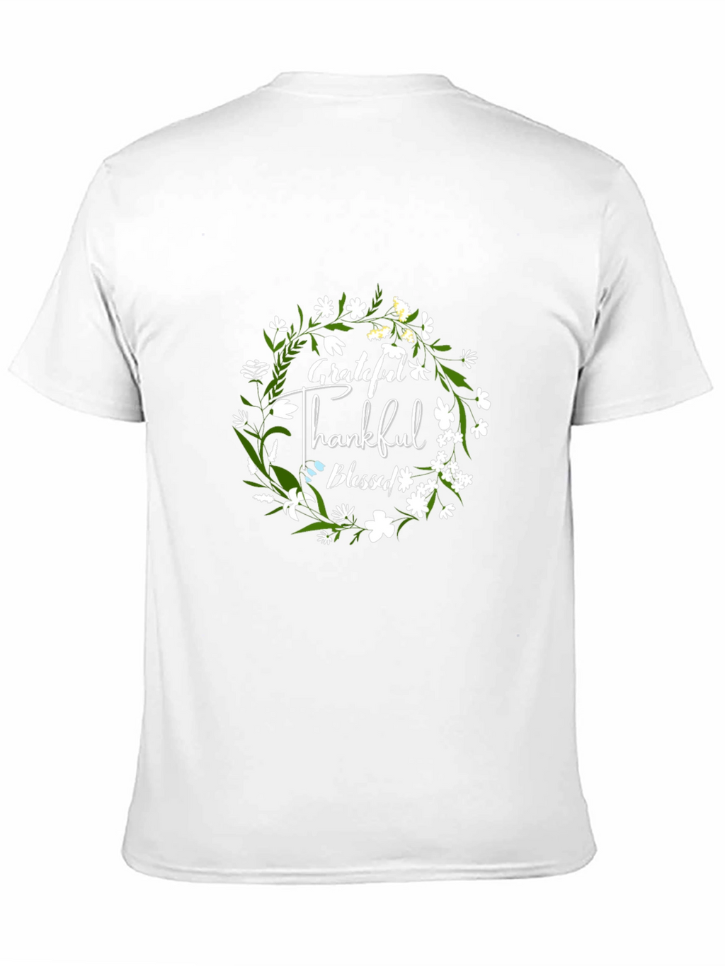Grateful Thankful Blessed Graphic Tee