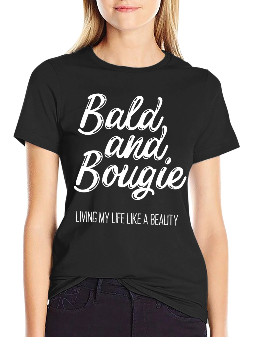 Bald and Bougie T-Shirt - Unisex Graphic Tee