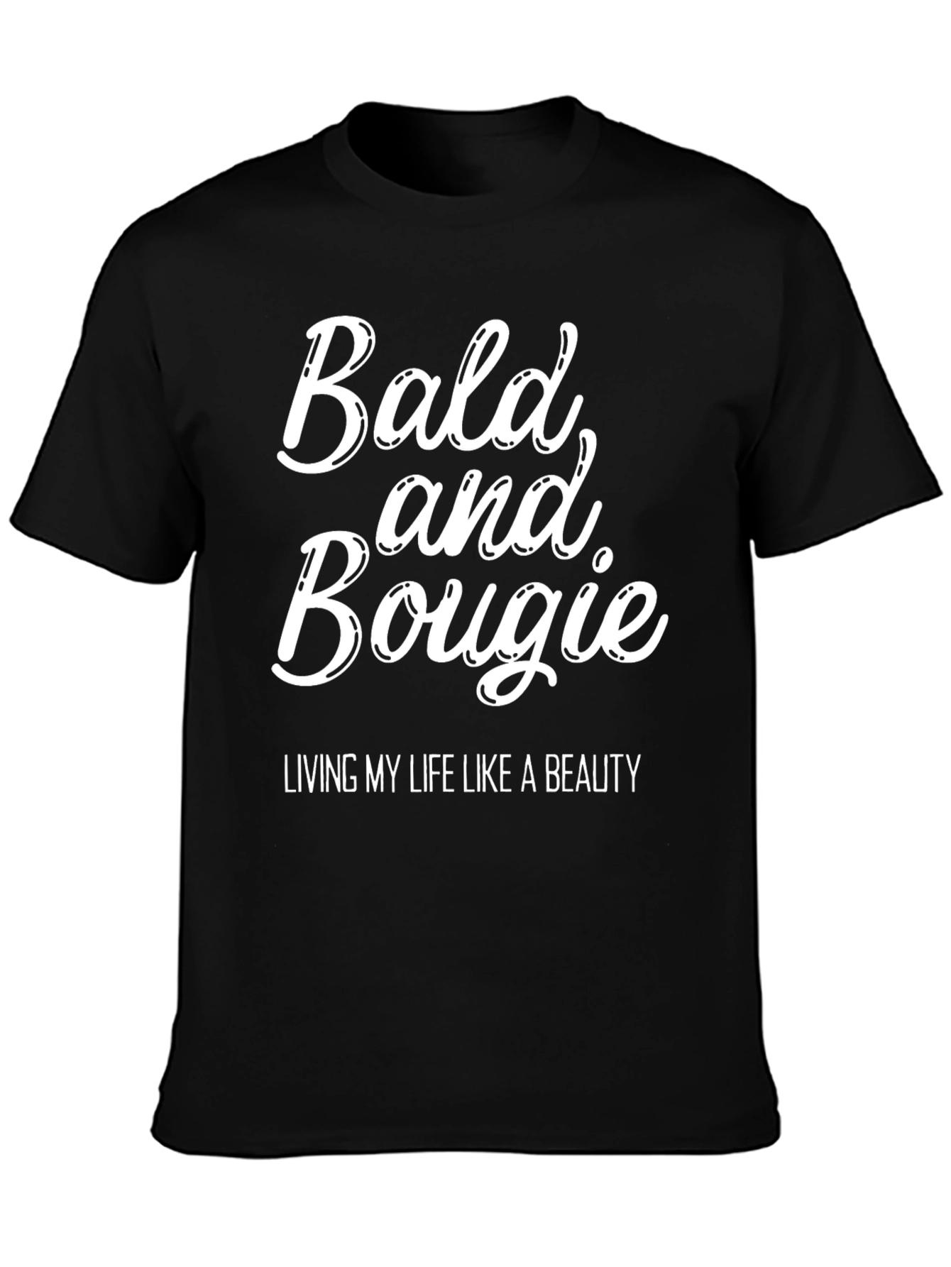 Bald and Bougie T-Shirt - Unisex Graphic Tee