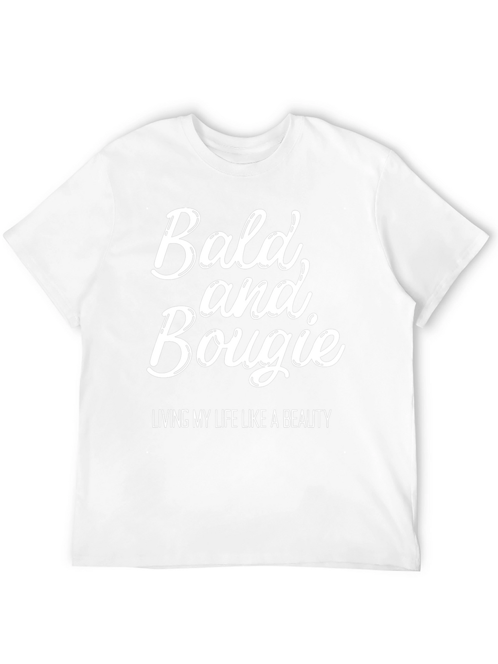Bald and Bougie T-Shirt - Unisex Graphic Tee