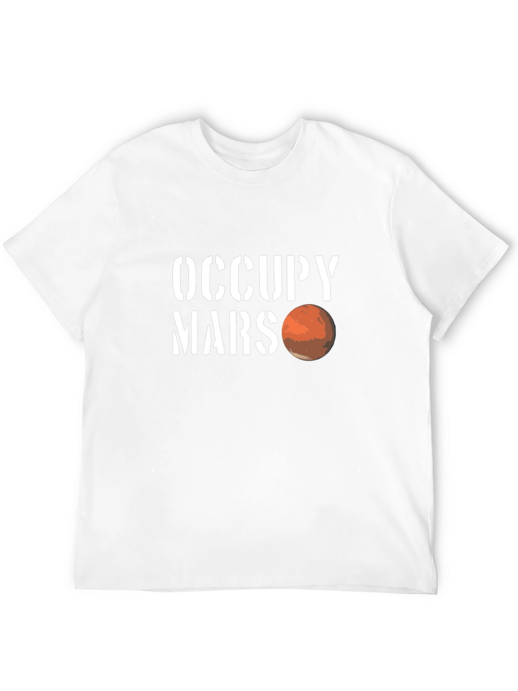 Occupy Mars Graphic T-Shirt - Sci-Fi Space Tee