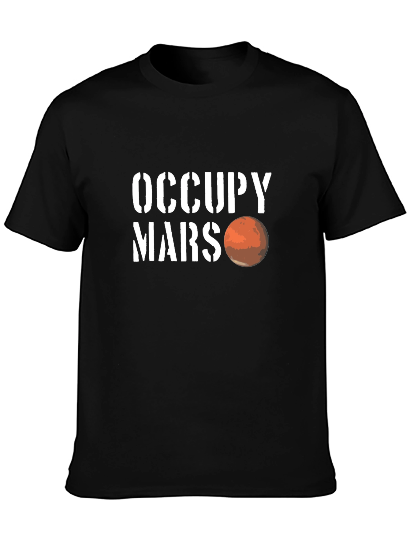 Occupy Mars Graphic T-Shirt - Sci-Fi Space Tee