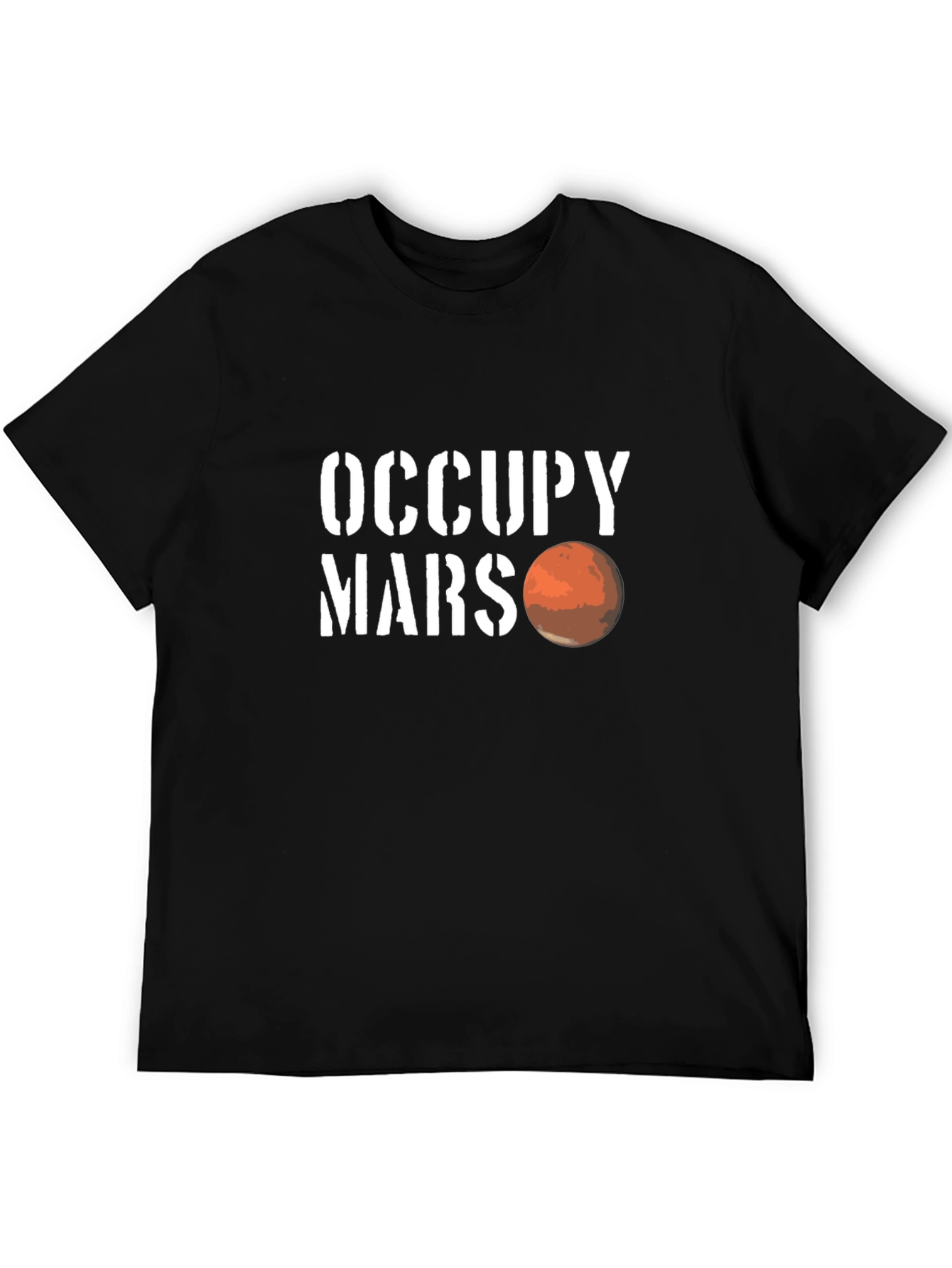 Occupy Mars Graphic T-Shirt - Sci-Fi Space Tee