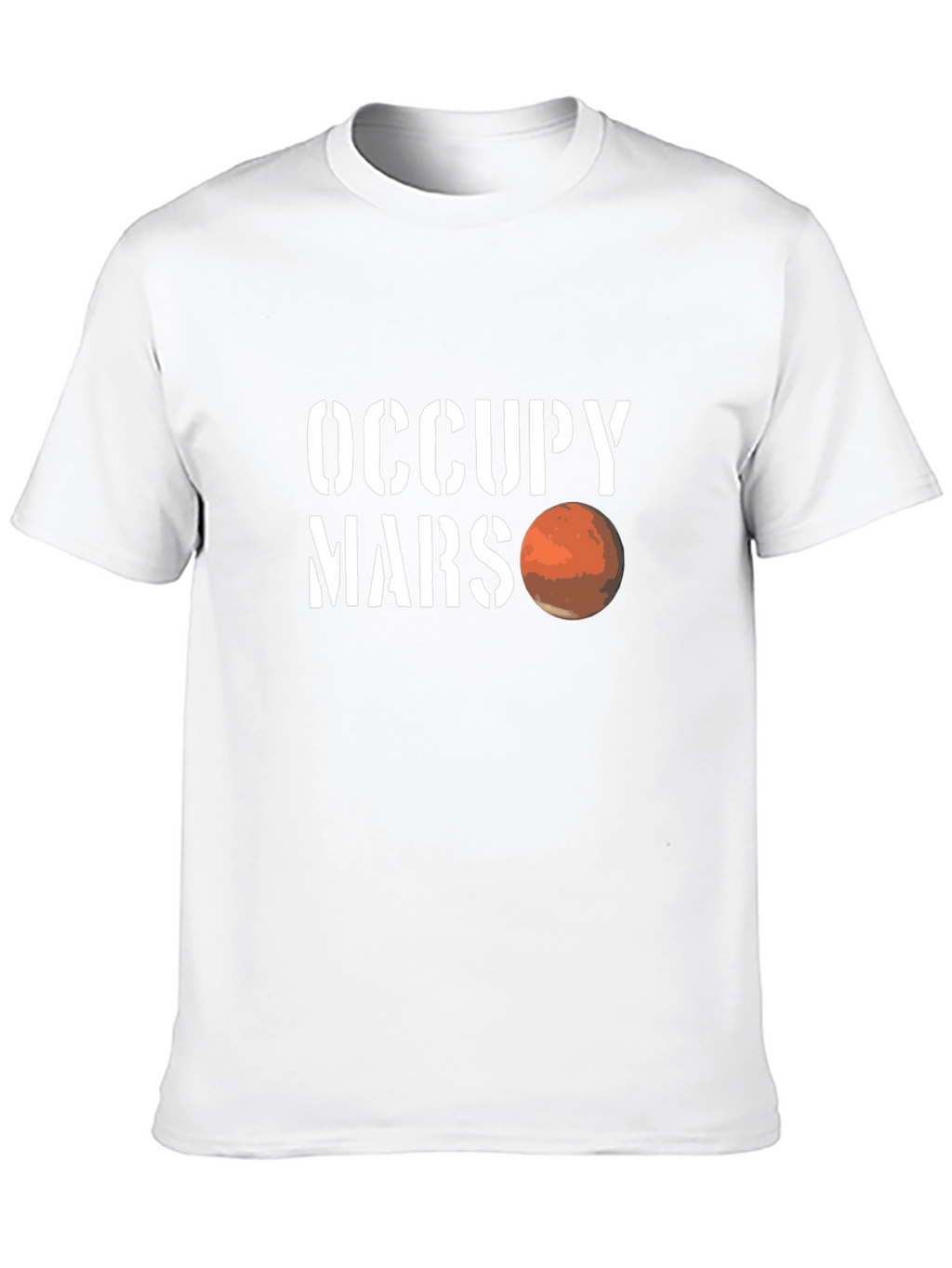 Occupy Mars Graphic T-Shirt - Sci-Fi Space Tee