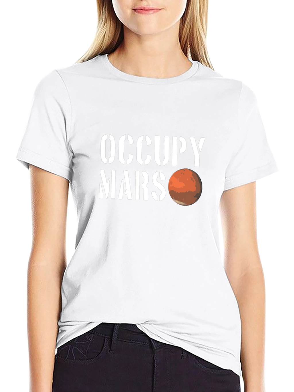 Occupy Mars Graphic T-Shirt - Sci-Fi Space Tee