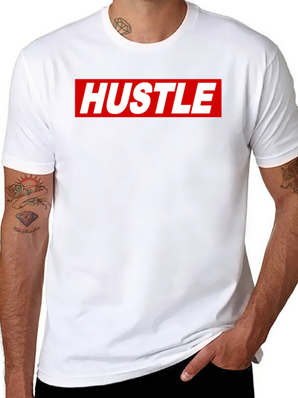 Hustle Tee - Classic Crew Neck
