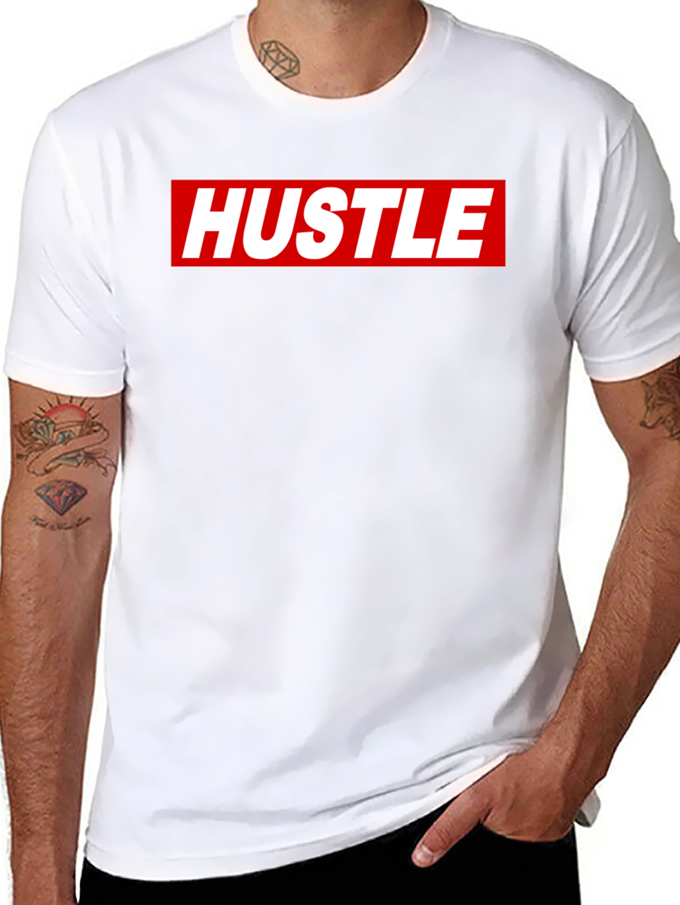 Hustle Tee - Classic Crew Neck