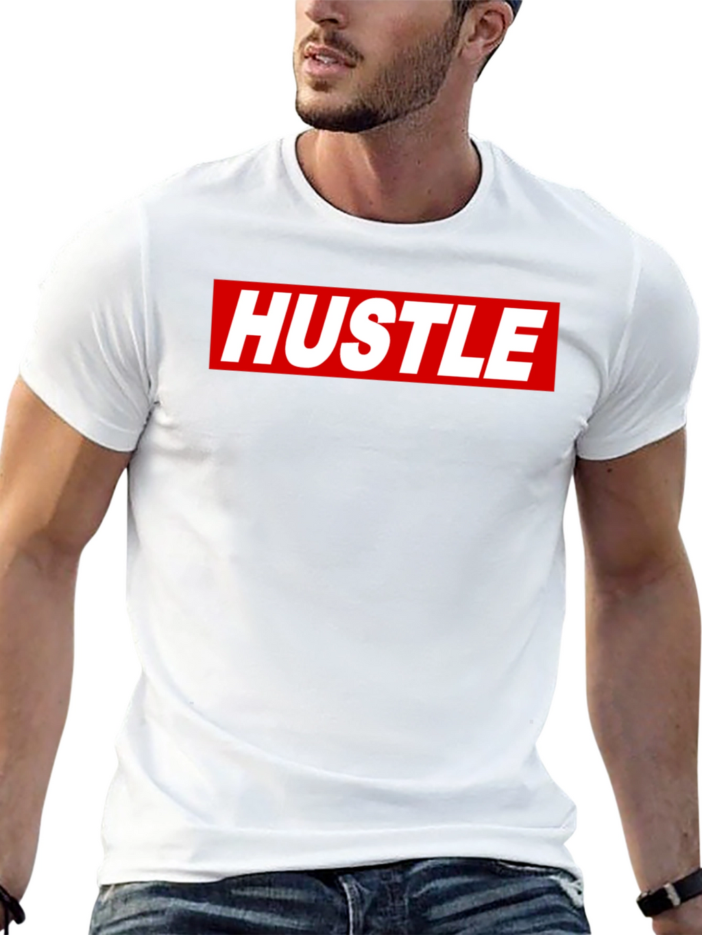 Hustle Tee - Classic Crew Neck