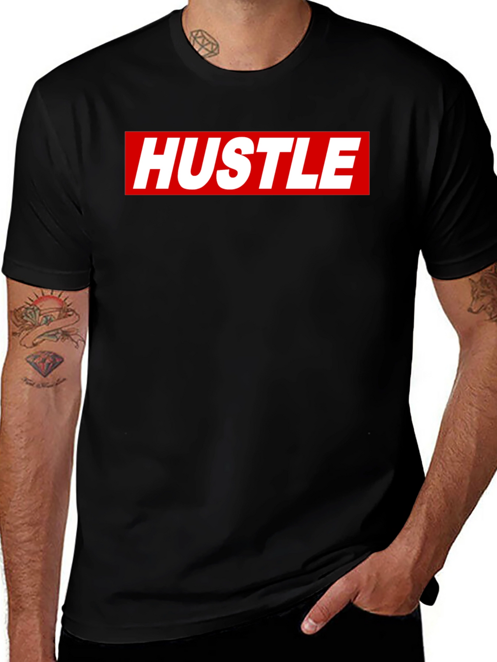 Hustle Tee - Classic Crew Neck