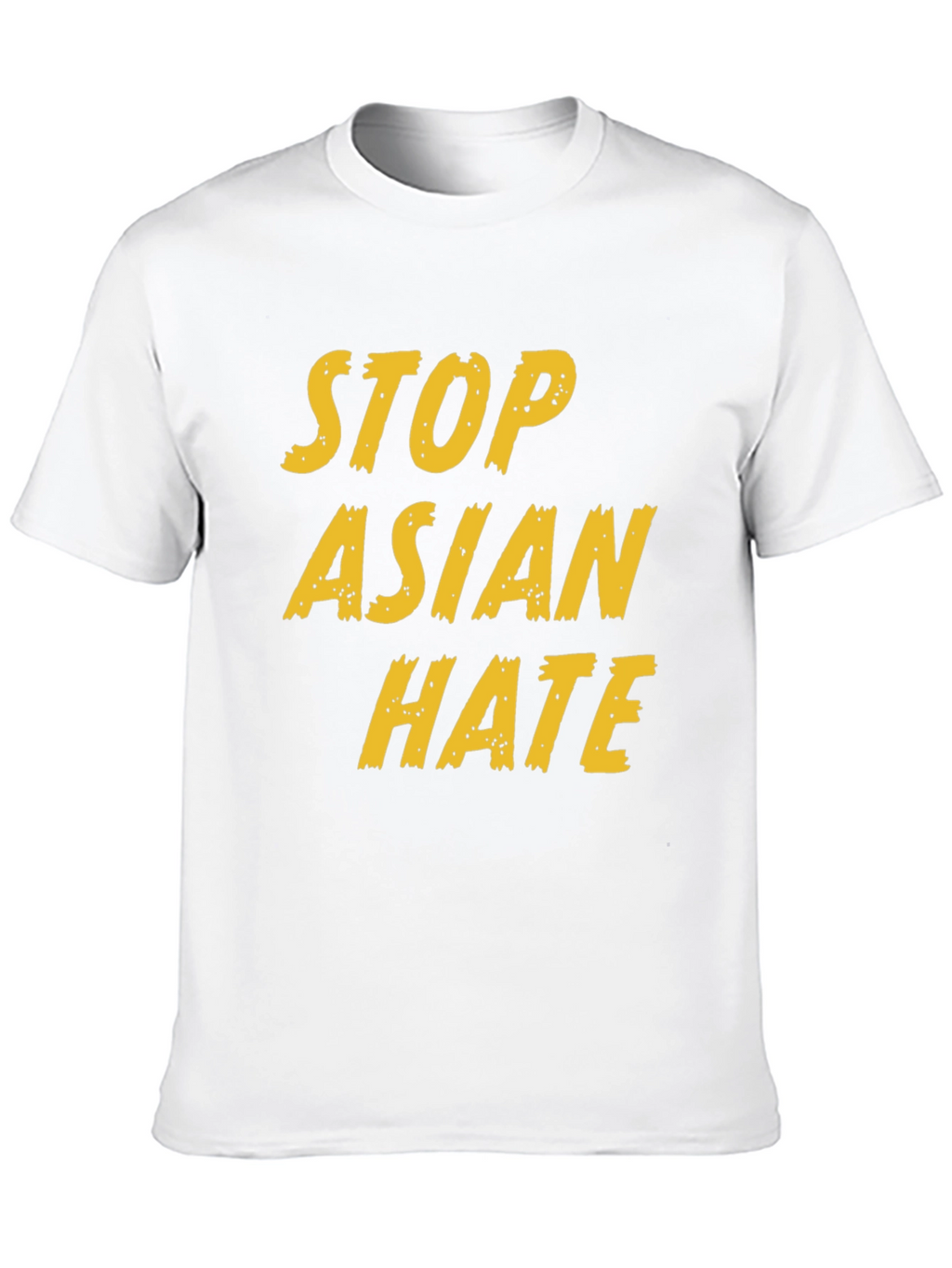 Stop Asian Hate Graphic Tee - Black Activism T-Shirt
