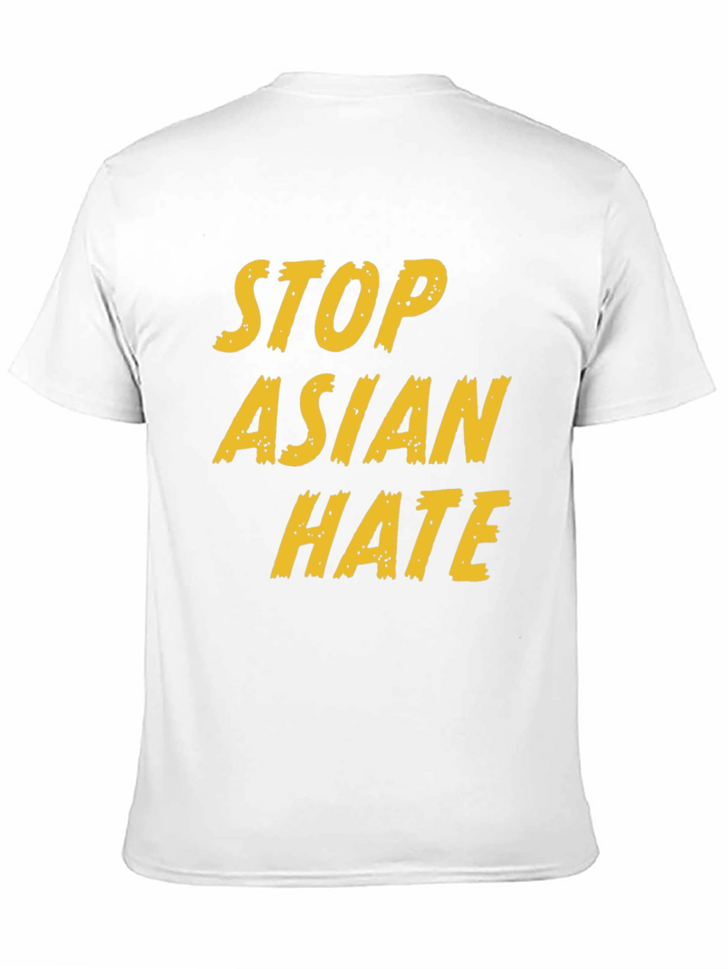 Stop Asian Hate Graphic Tee - Black Activism T-Shirt