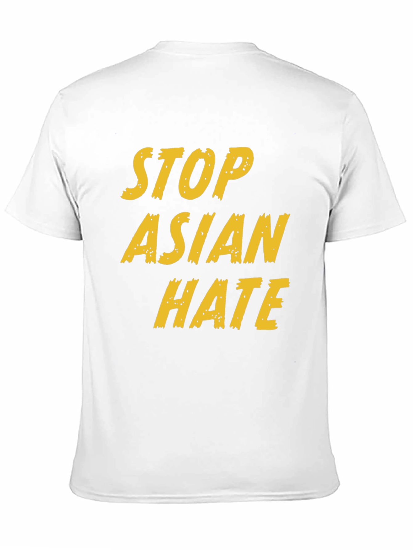 Stop Asian Hate Graphic Tee - Black Activism T-Shirt