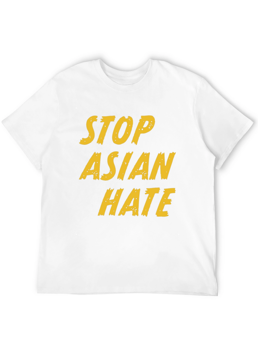 Stop Asian Hate Graphic Tee - Black Activism T-Shirt