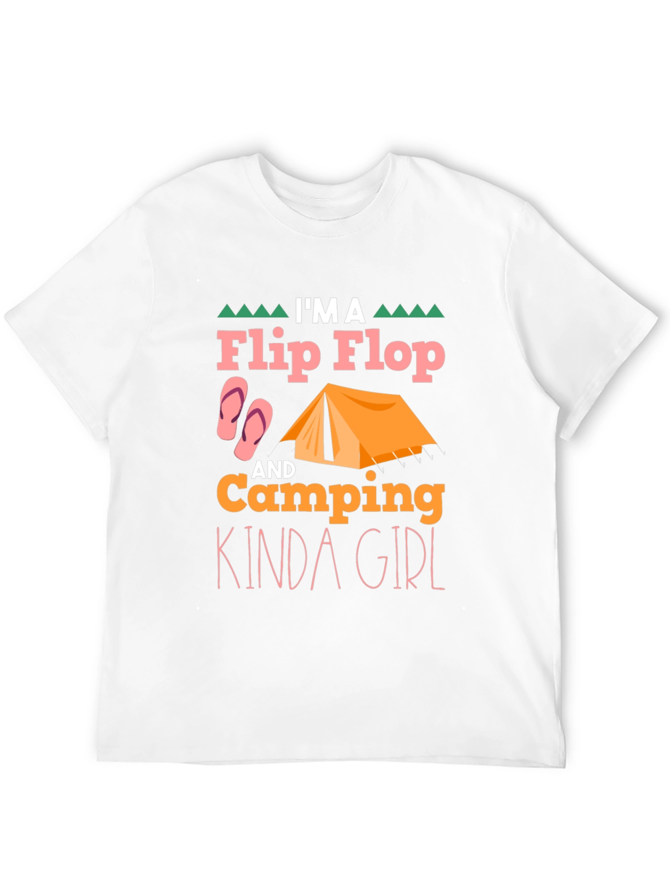 Flip Flop & Camping Kinda Girl T-Shirt