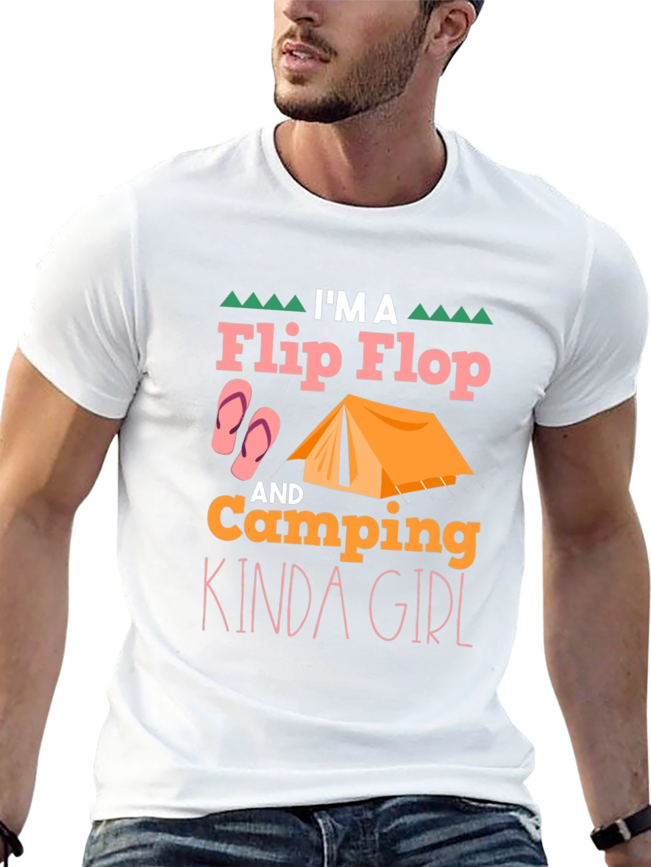 Flip Flop & Camping Kinda Girl T-Shirt