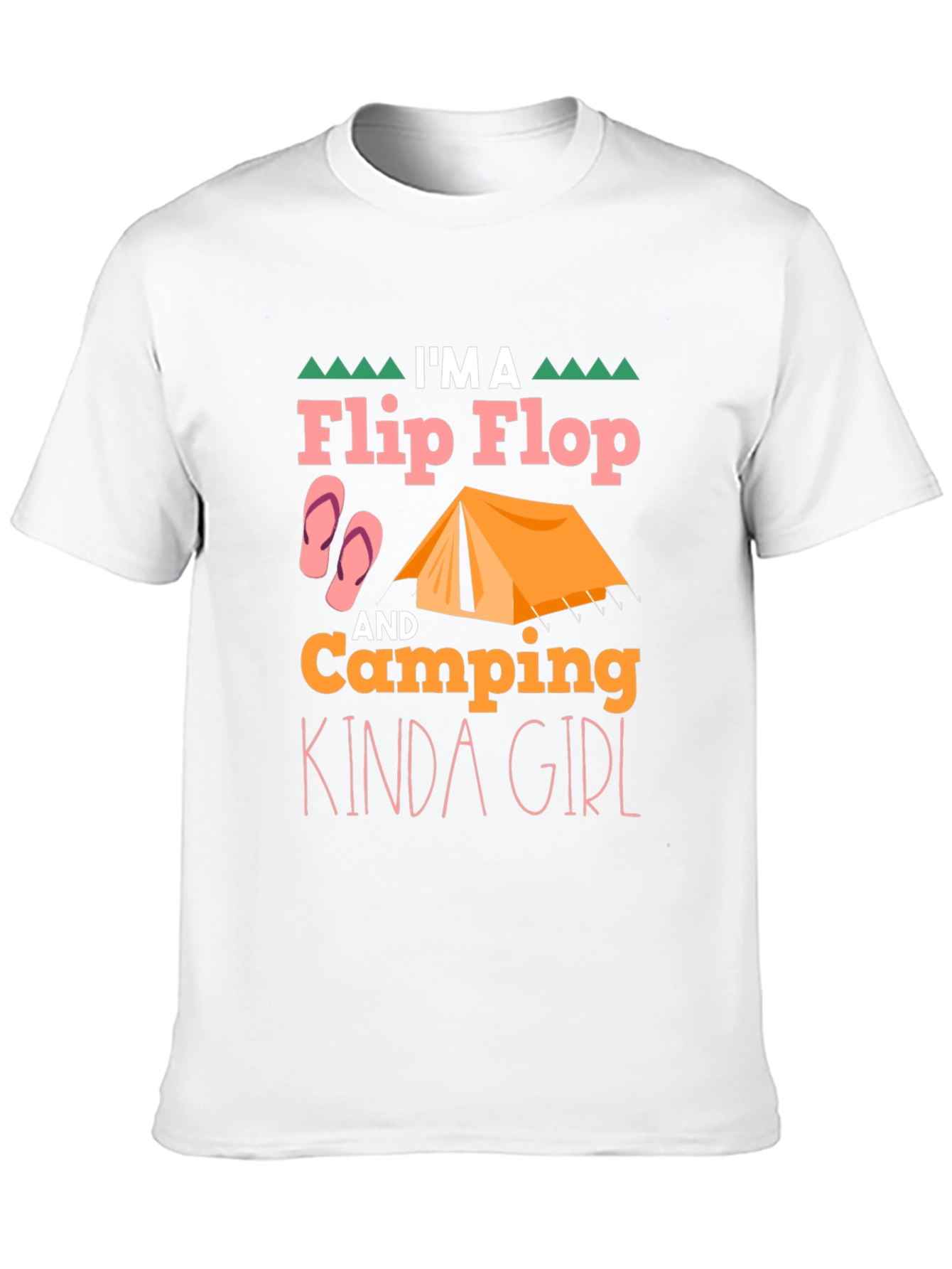 Flip Flop & Camping Kinda Girl T-Shirt